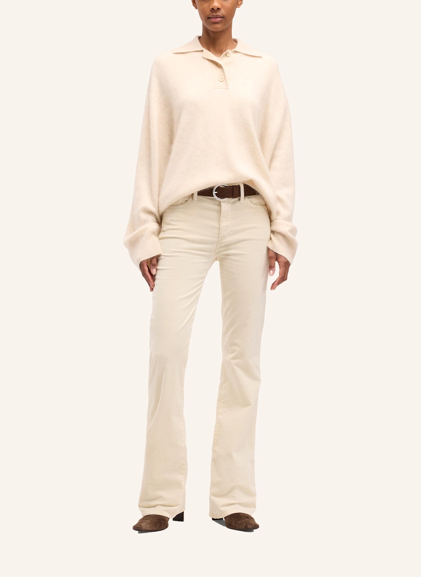 7 for all mankind Jeans THE LEGGY BOOTCUT Bootcut Fit: WEISS