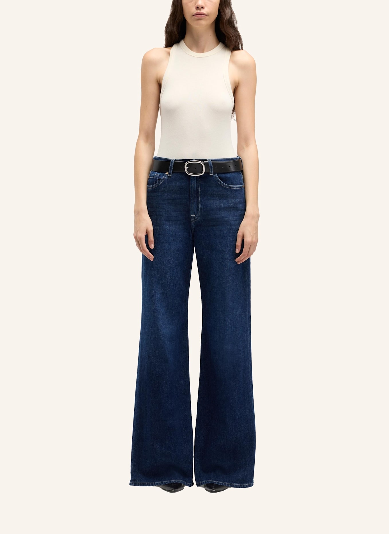 7 for all mankind Jeans LOTTA Wide Fit: BLAU