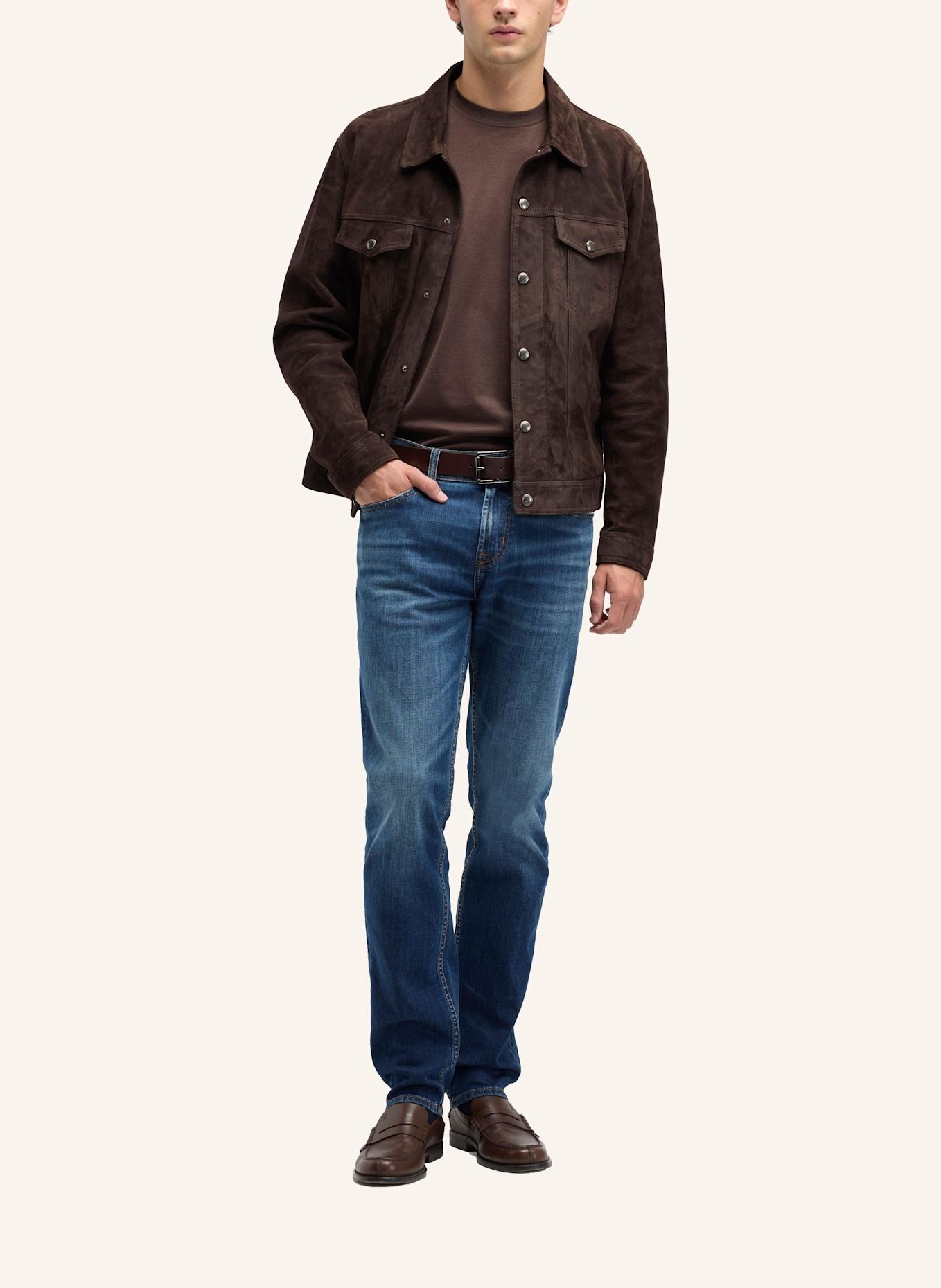 7 for all mankind Jeans SLIMMY Slim Fit: BLAU