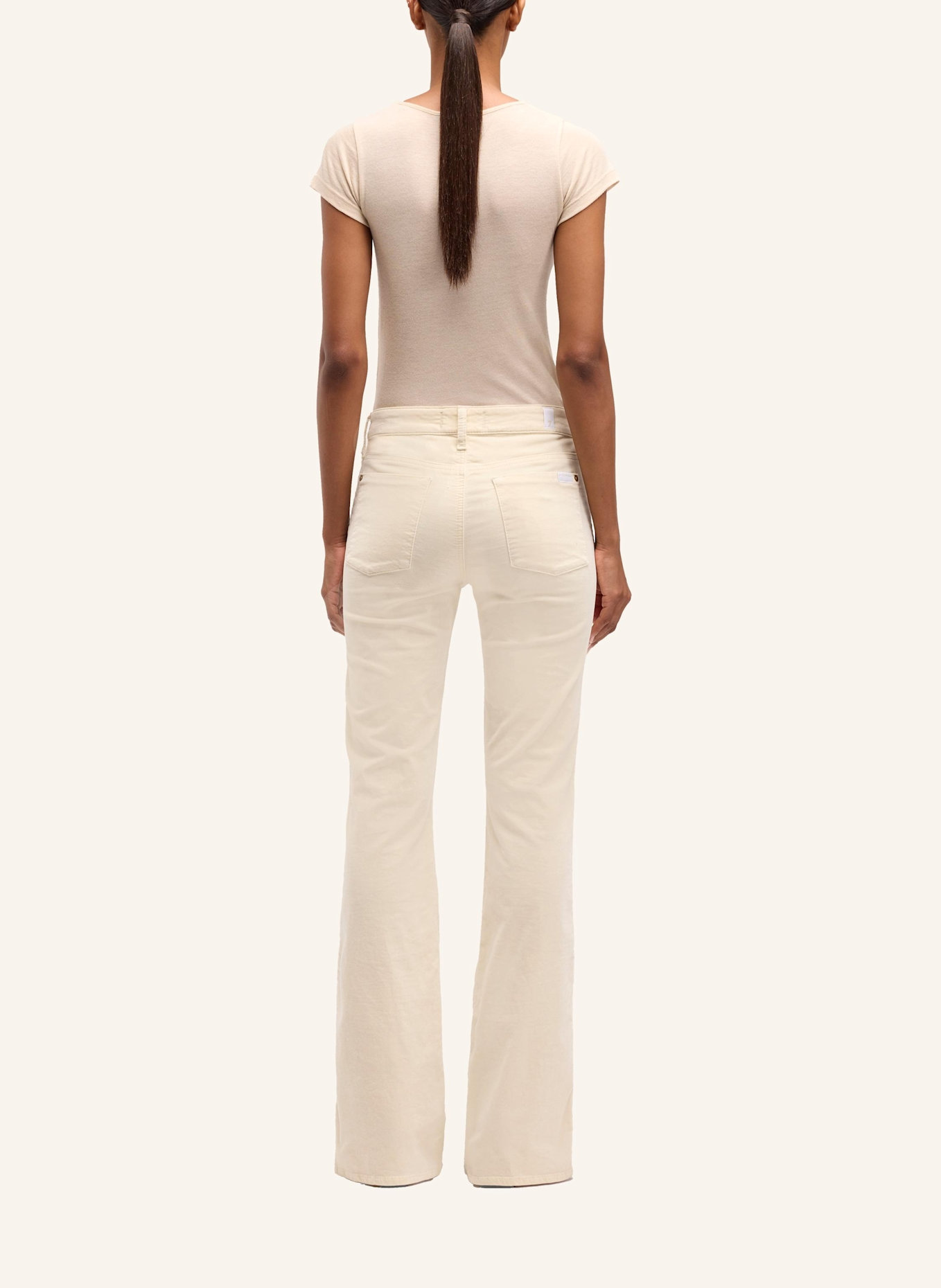 7 for all mankind Jeans THE LEGGY BOOTCUT Bootcut Fit: WEISS