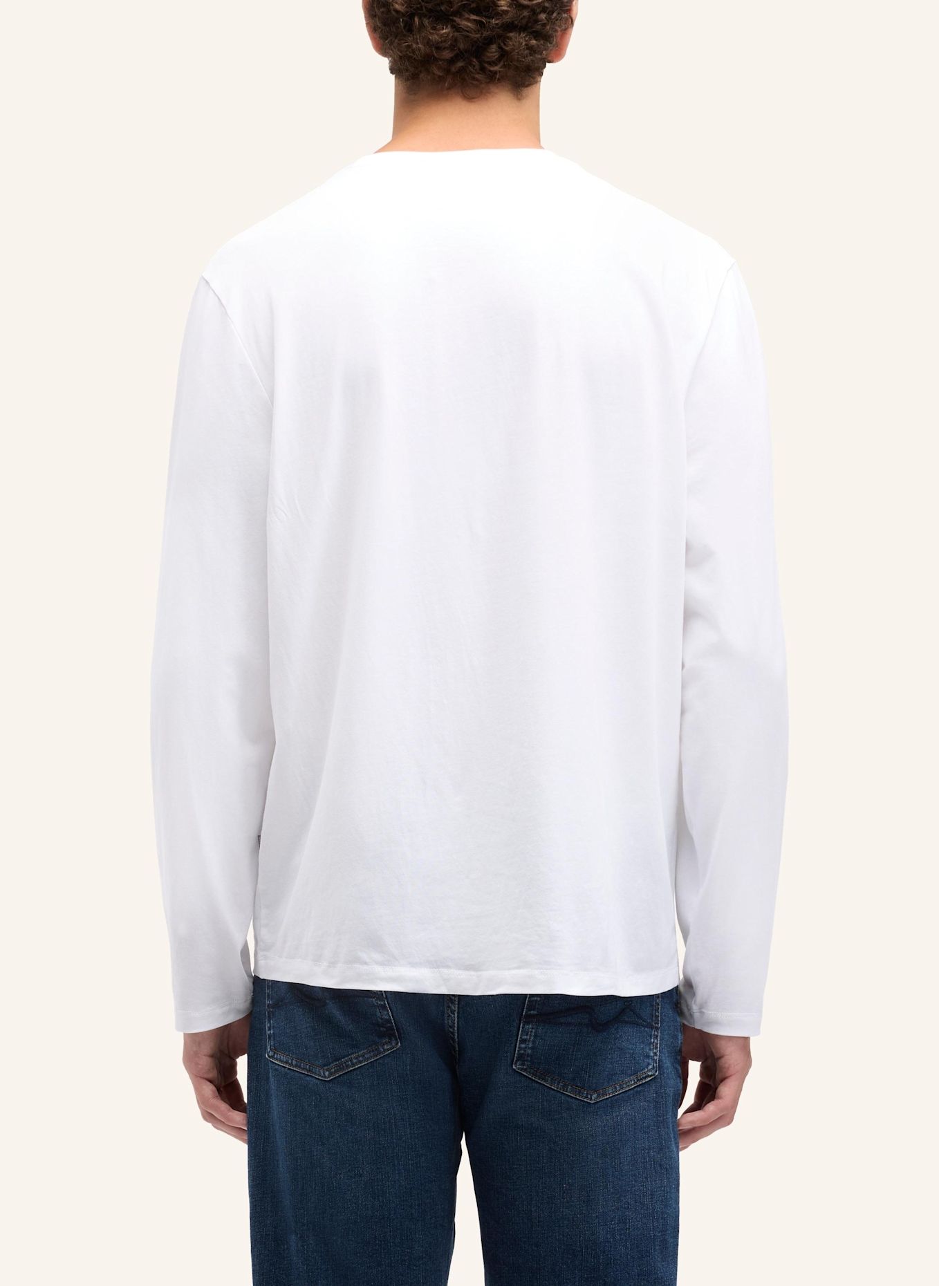7 for all mankind LS TEE: WEISS