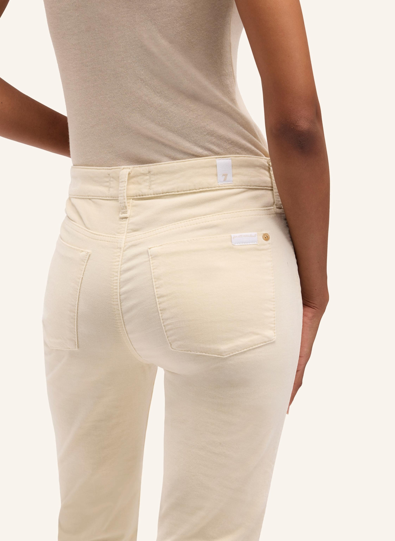 7 for all mankind Jeans THE LEGGY BOOTCUT Bootcut Fit: WEISS