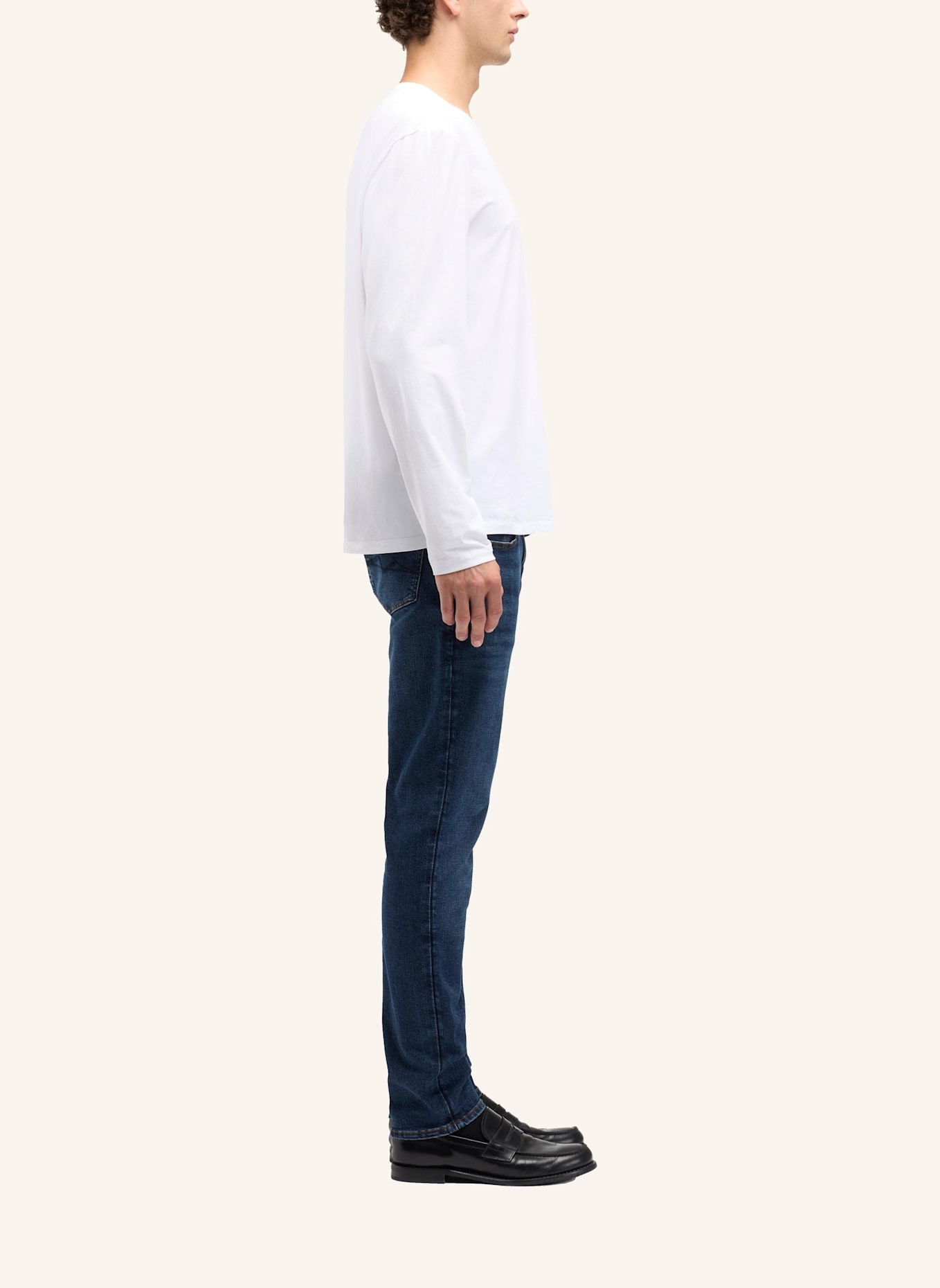7 for all mankind LS TEE: WEISS