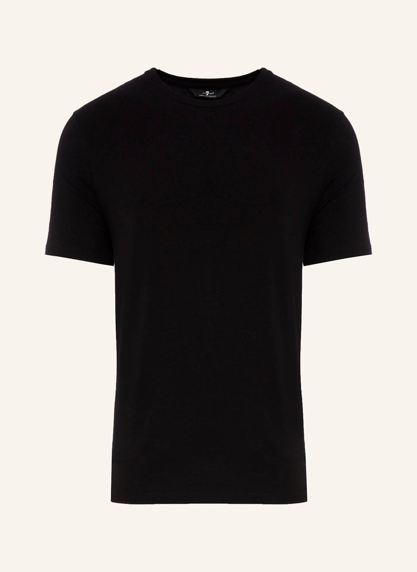 7 for all mankind T-Shirt: SCHWARZ
