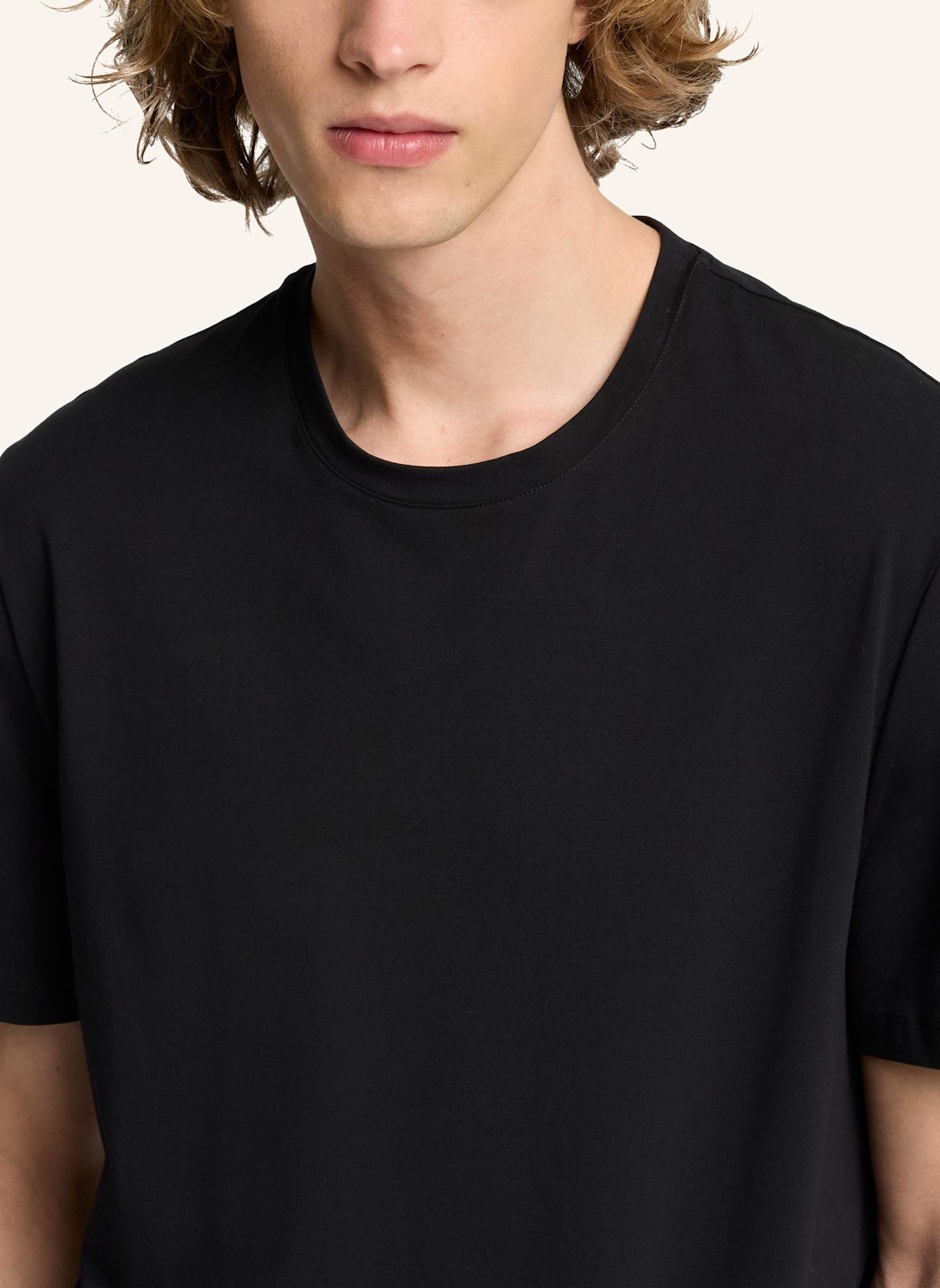 7 for all mankind T-Shirt: SCHWARZ