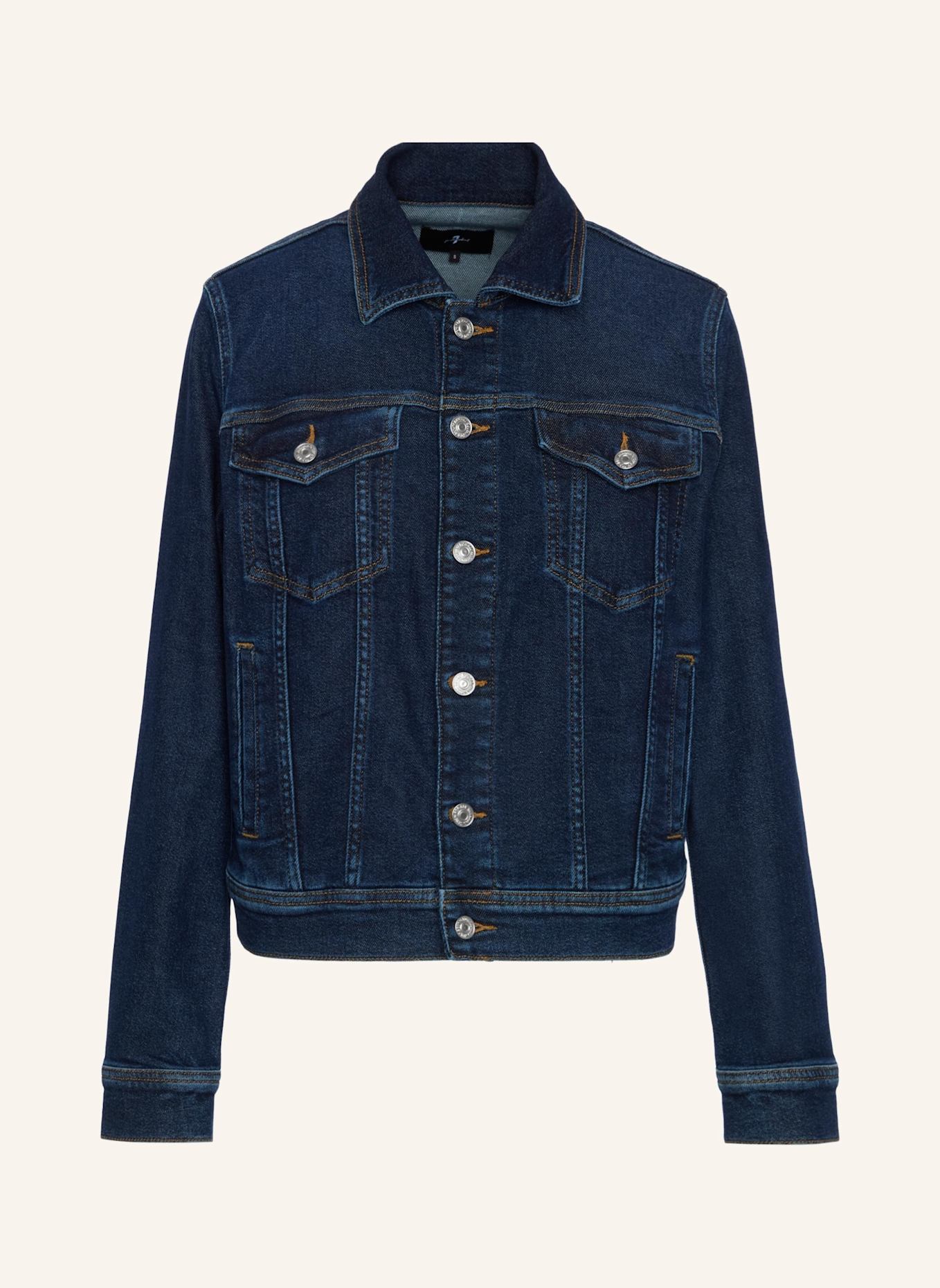 7 for all mankind ADI TRUCKER Jeansjacke: BLAU