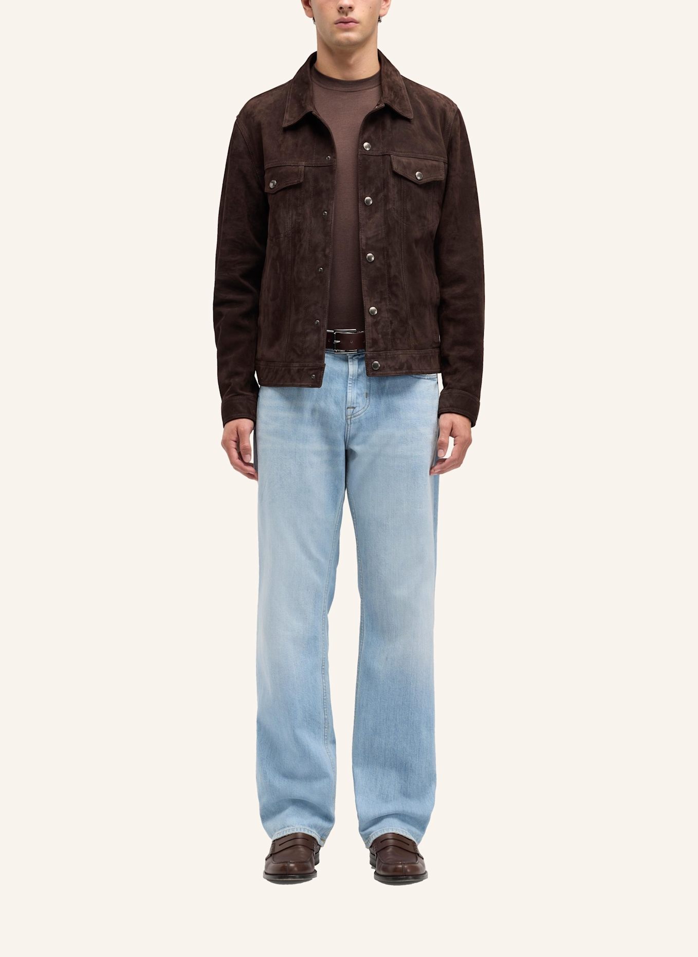 7 for all mankind Jeans AUSTYN Straight Fit: BLAU