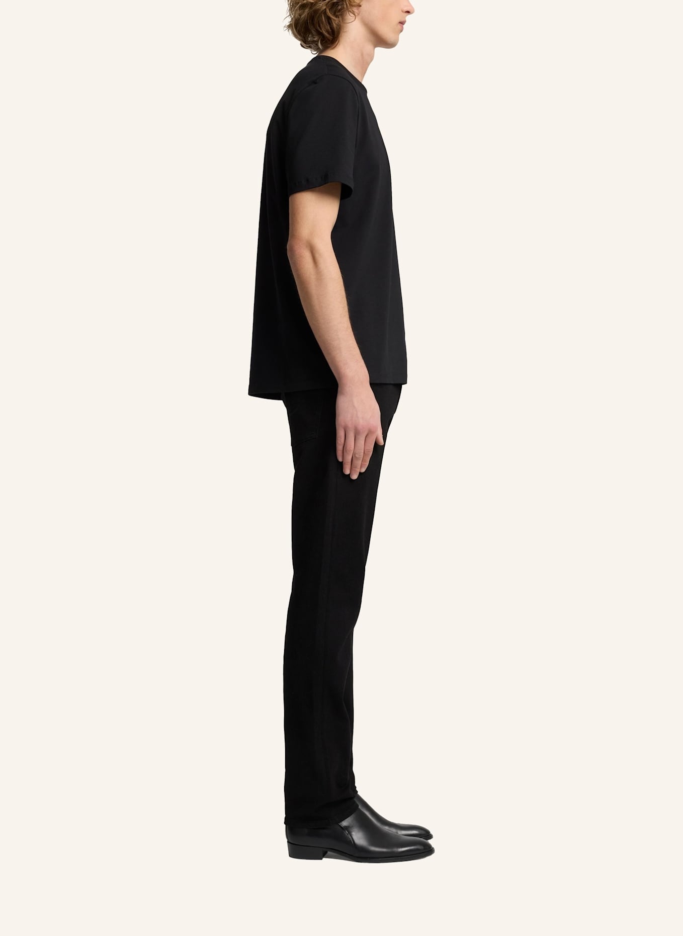 7 for all mankind T-Shirt: SCHWARZ