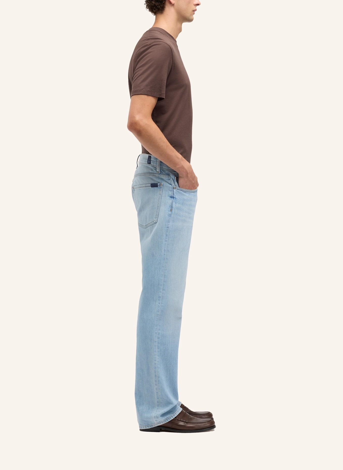 7 for all mankind Jeans AUSTYN Straight Fit: BLAU