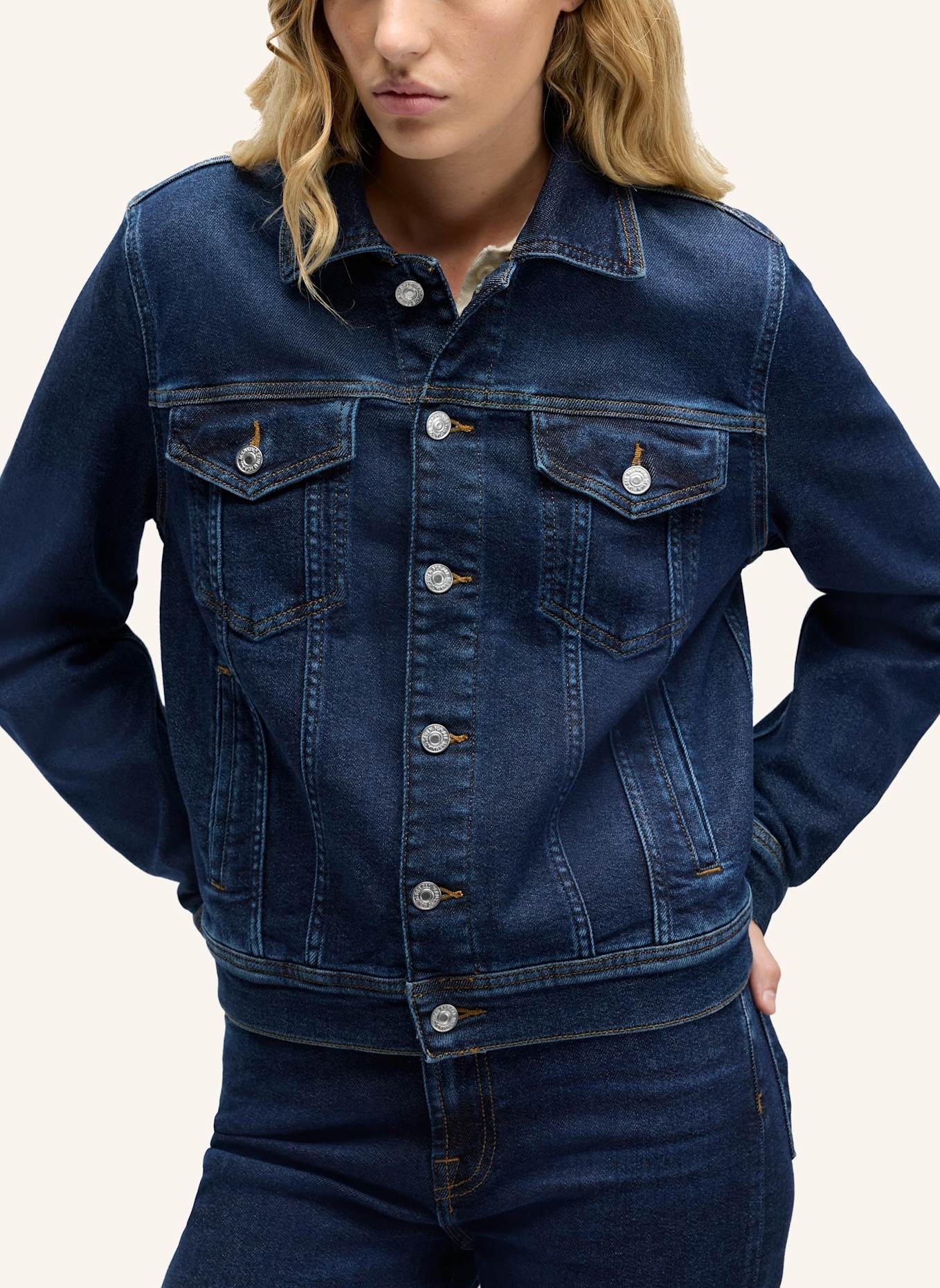 7 for all mankind ADI TRUCKER Jeansjacke: BLAU