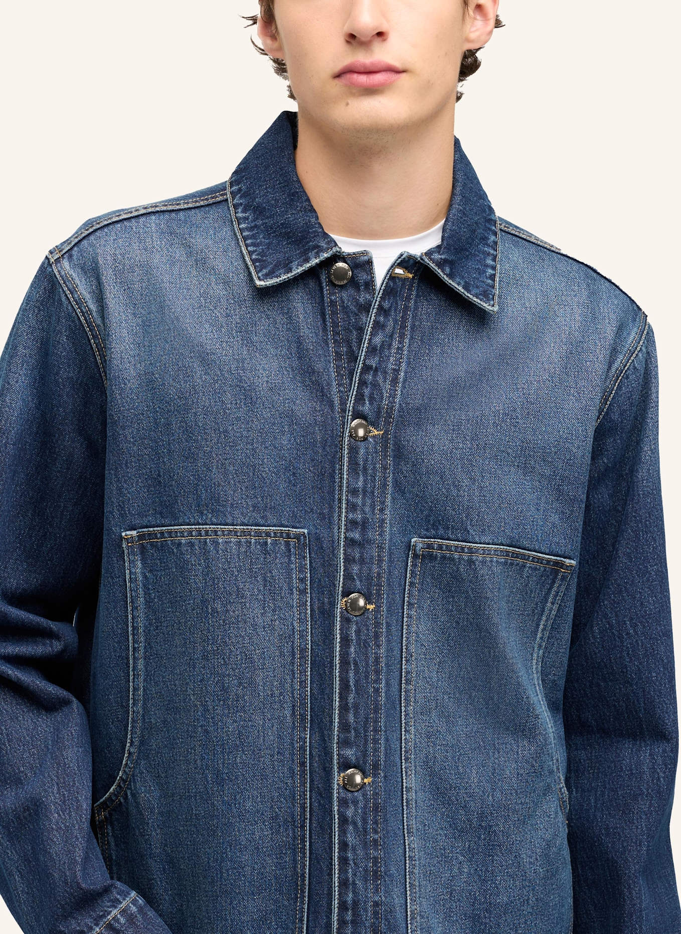 7 for all mankind BLOUSON JACKET Jeansjacke: BLAU