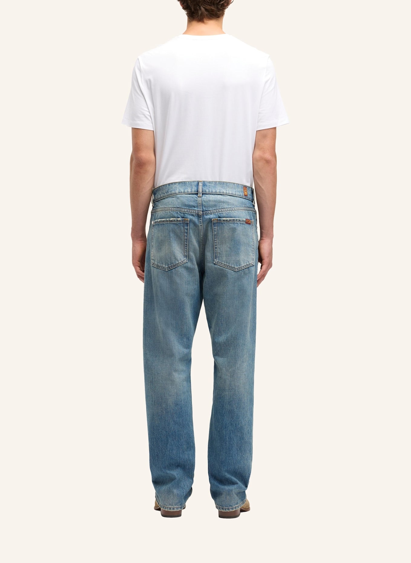 7 for all mankind Jeans MODERN STRAIGHT Straight Fit: BLAU