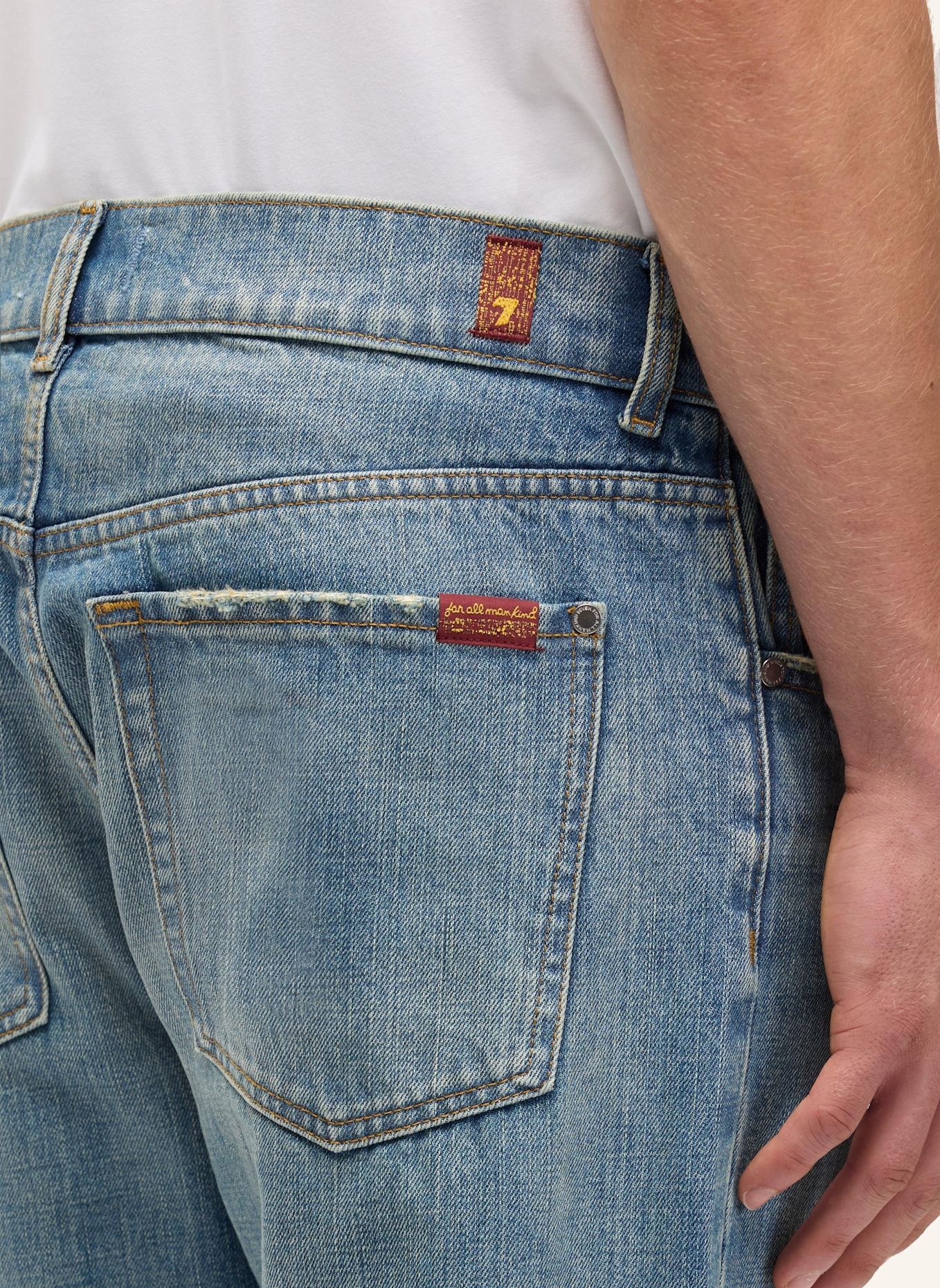 7 for all mankind Jeans MODERN STRAIGHT Straight Fit: BLAU