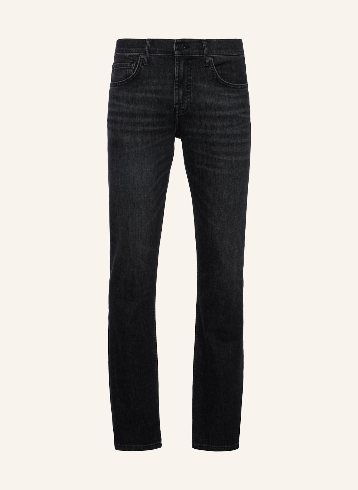 7 for all mankind Jeans STANDARD Straight Fit: SCHWARZ