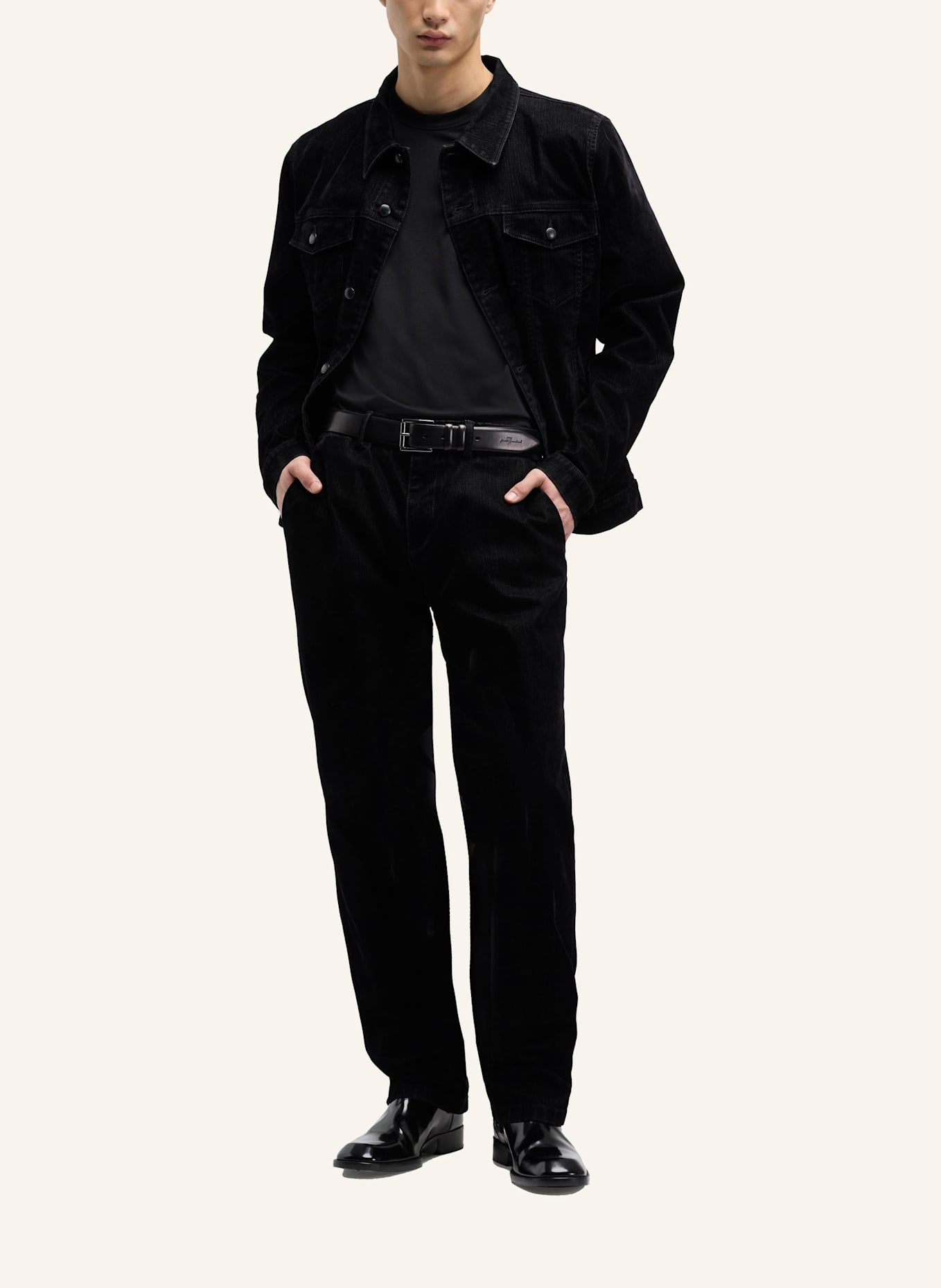 7 for all mankind Jeans STRAIGHT CHINO Straight Fit: SCHWARZ