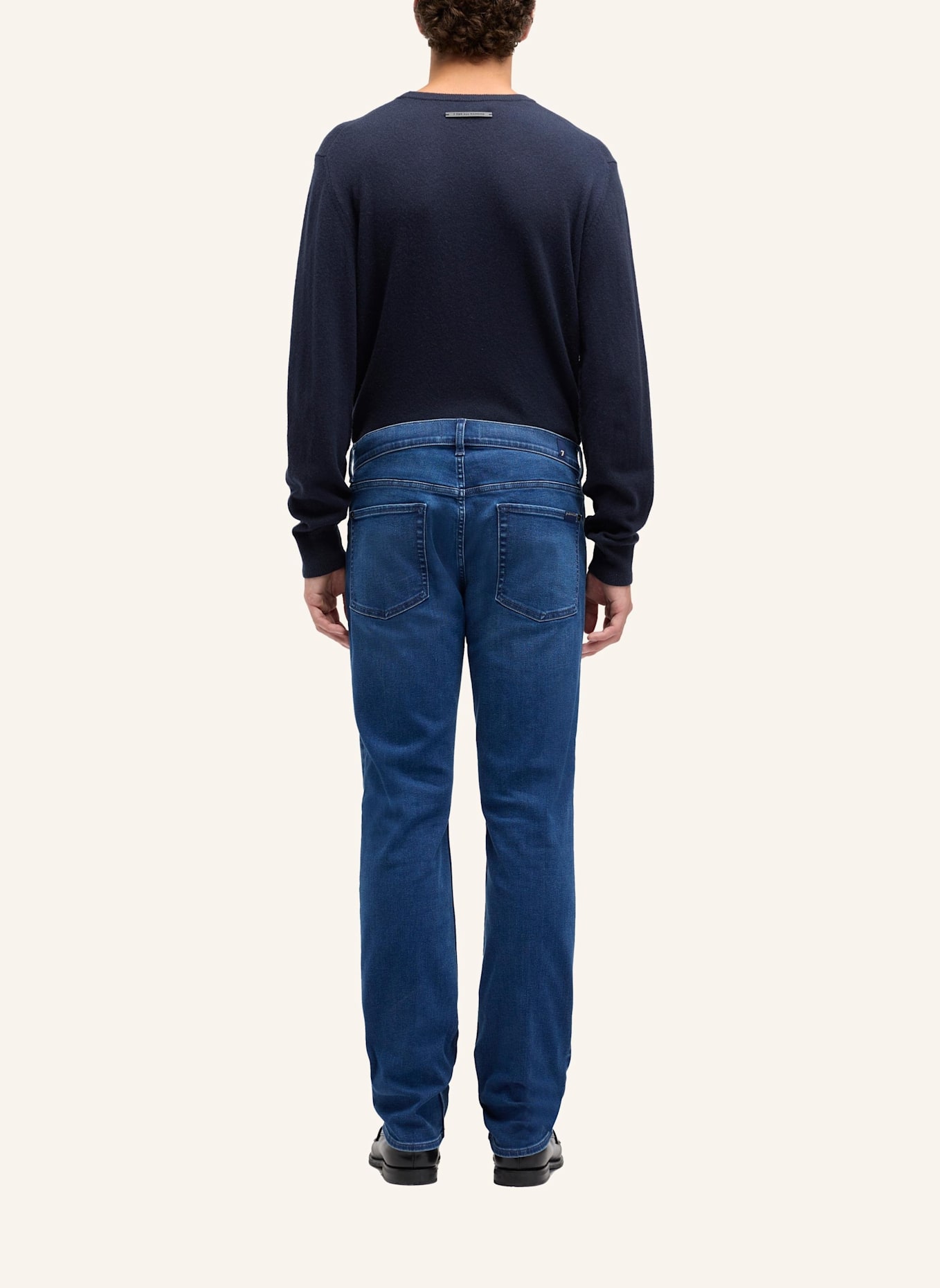 7 for all mankind Jeans THE STRAIGHT Straight Fit: BLAU