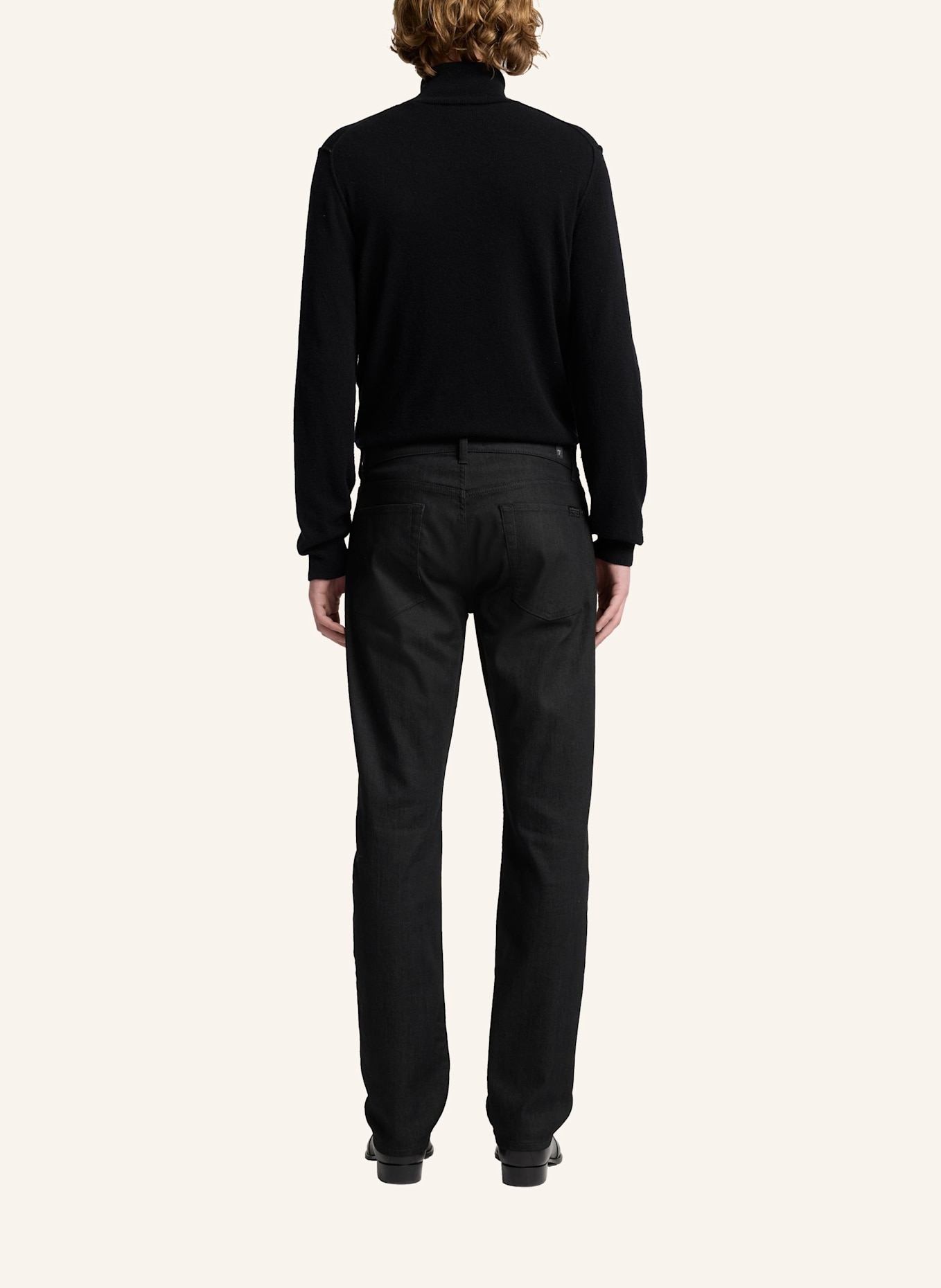 7 for all mankind Jeans THE STRAIGHT Straight Fit: SCHWARZ