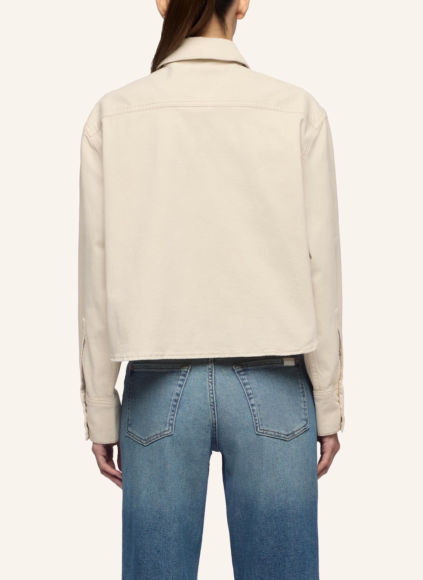 7 for all mankind IVY SHIRT: BEIGE