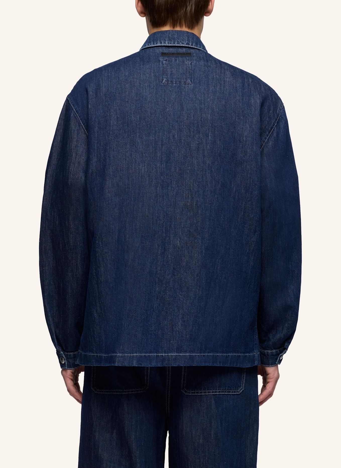 7 for all mankind L/S OVERSHIRT: BLAU