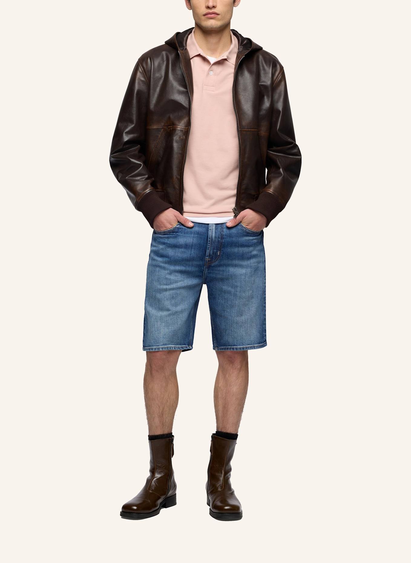 7 for all mankind SHORTS: BLAU