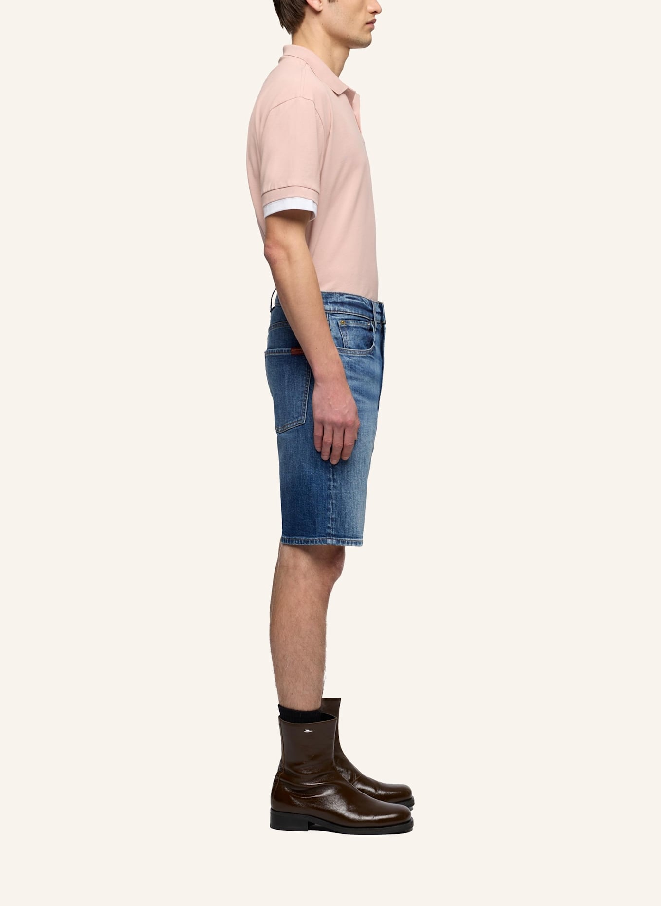 7 for all mankind SHORTS: BLAU