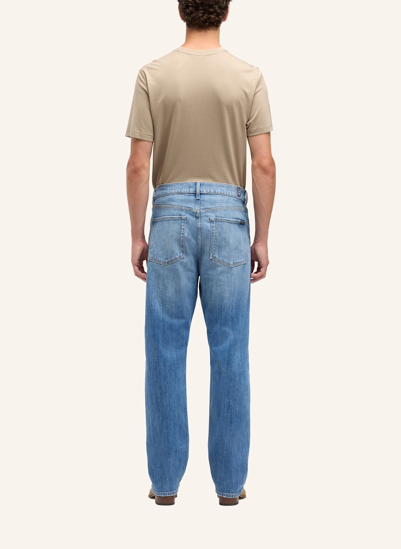 7 for all mankind Jeans Straight Straight Fit: BLAU
