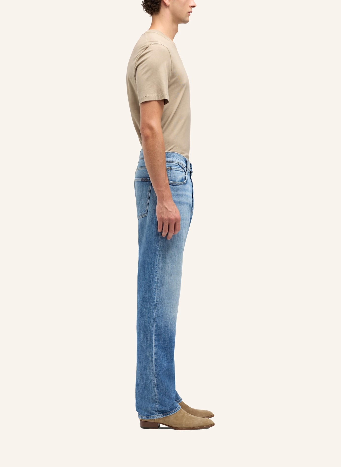 7 for all mankind Jeans Straight Straight Fit: BLAU