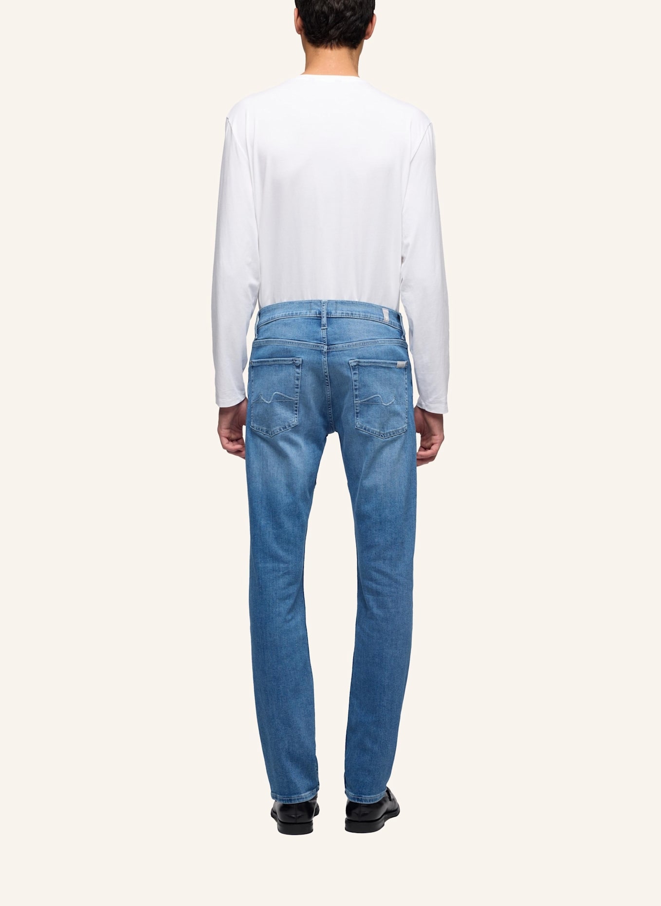 7 for all mankind Jeans Straight Straight Fit: BLAU