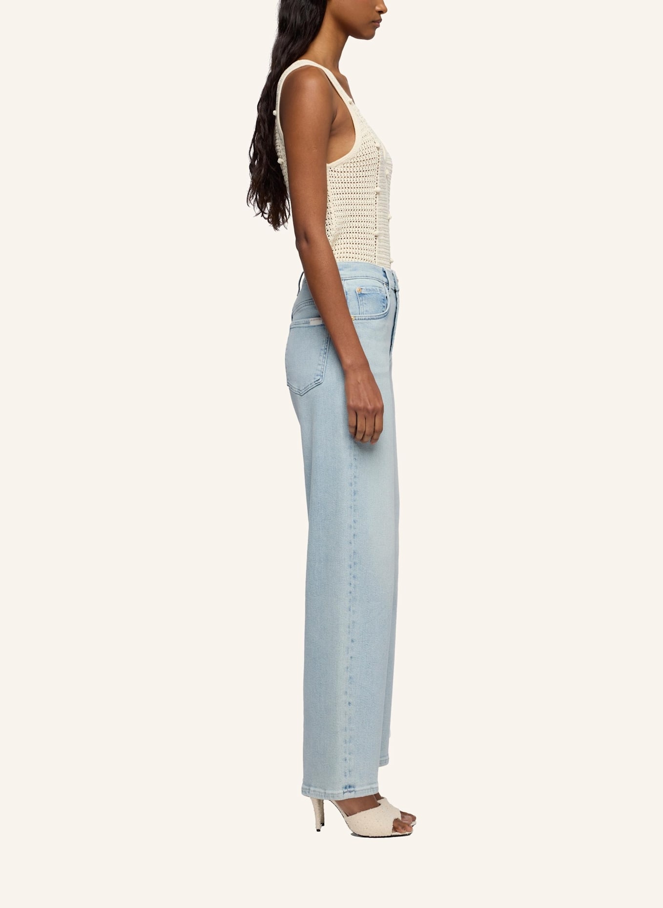 7 for all mankind Jeans Straight Straight Fit: BLAU