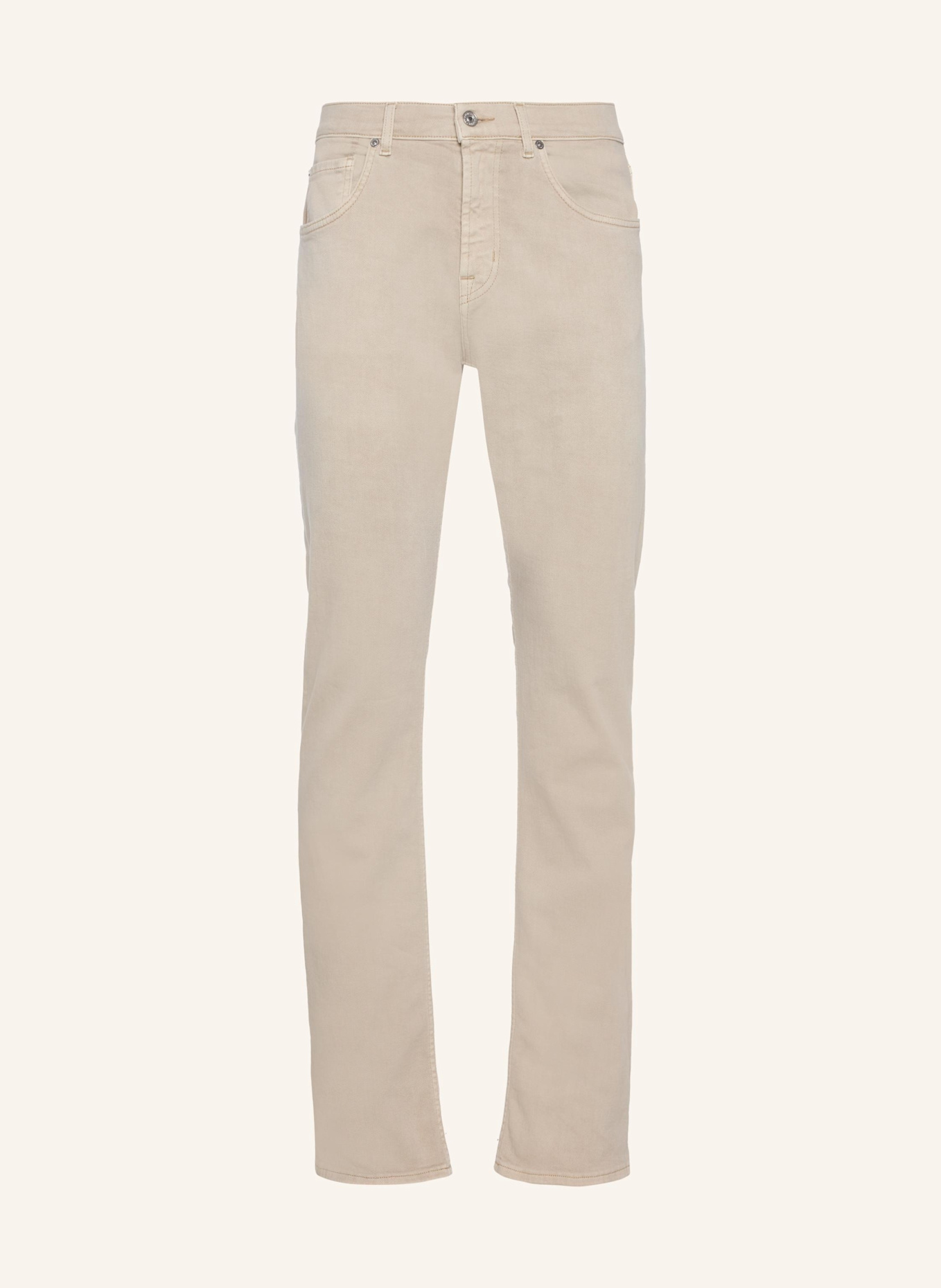 7 for all mankind Jeans Straight Straight Fit: BEIGE