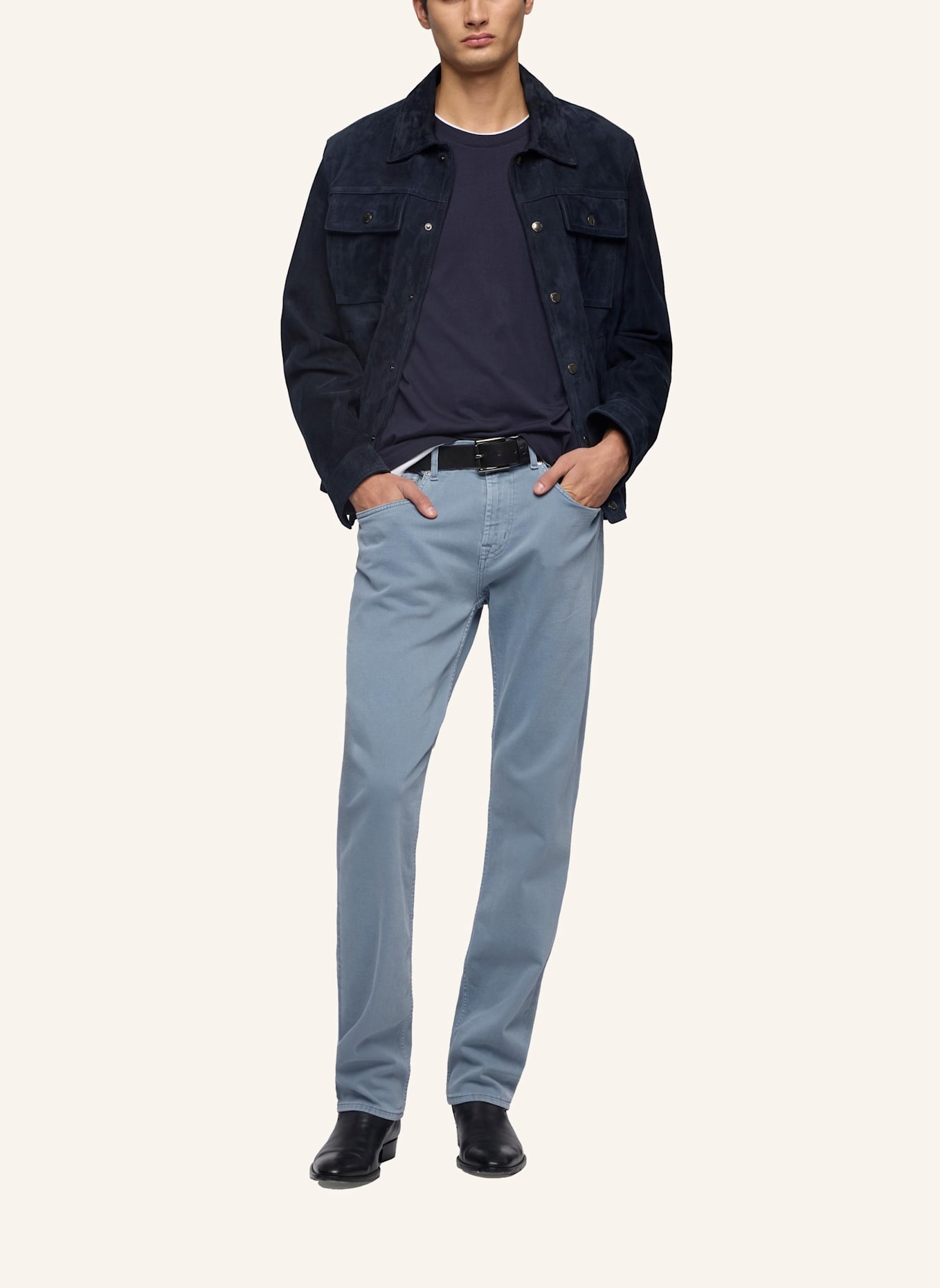 7 for all mankind Jeans Straight Straight Fit: BLAU