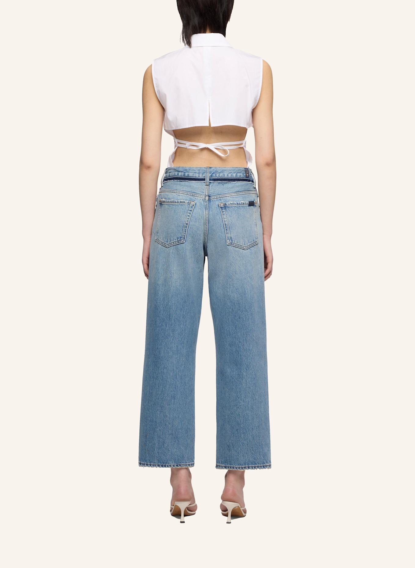 7 for all mankind Jeans Straight Straight Fit: BLAU