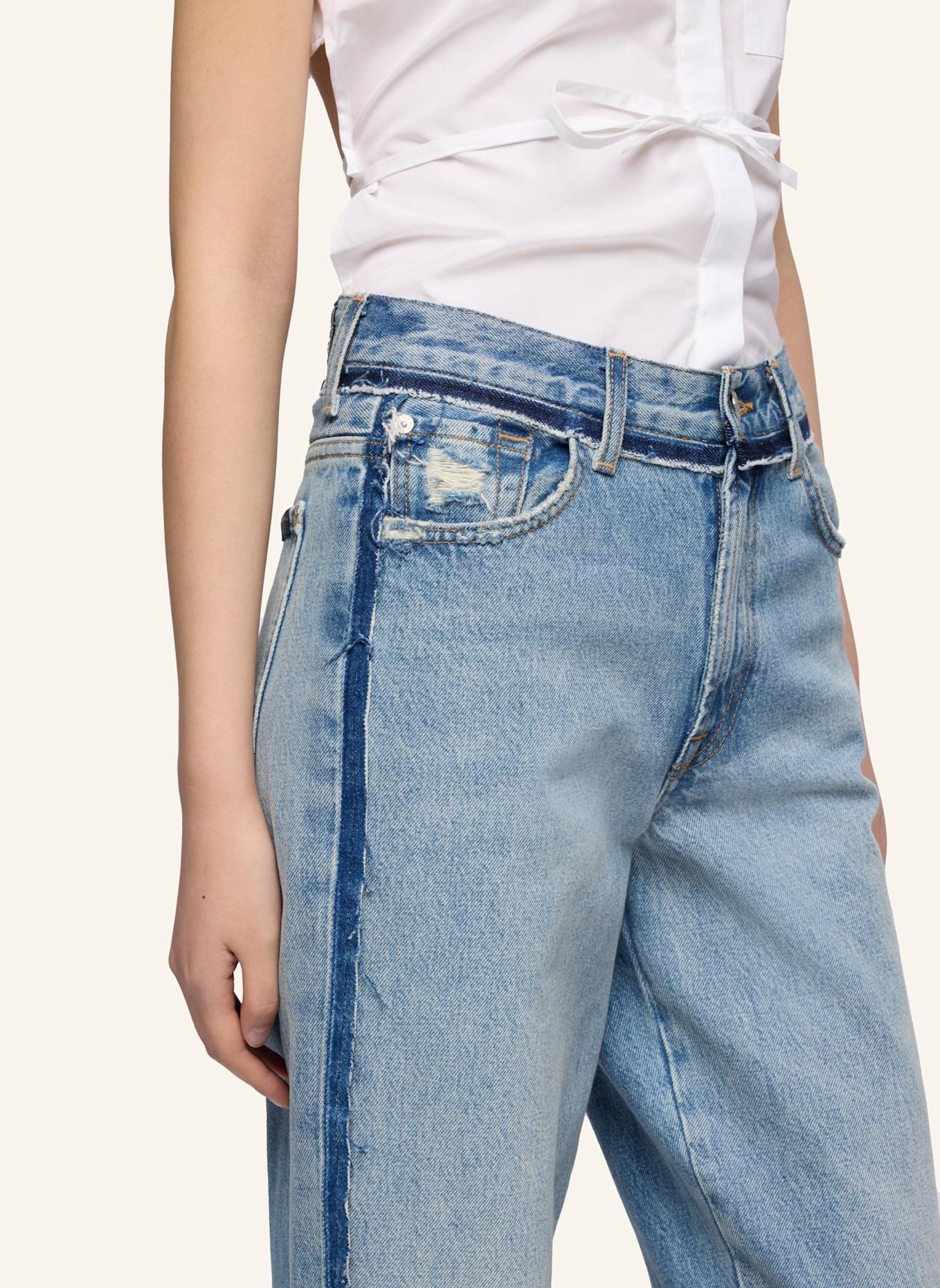 7 for all mankind Jeans Straight Straight Fit: BLAU