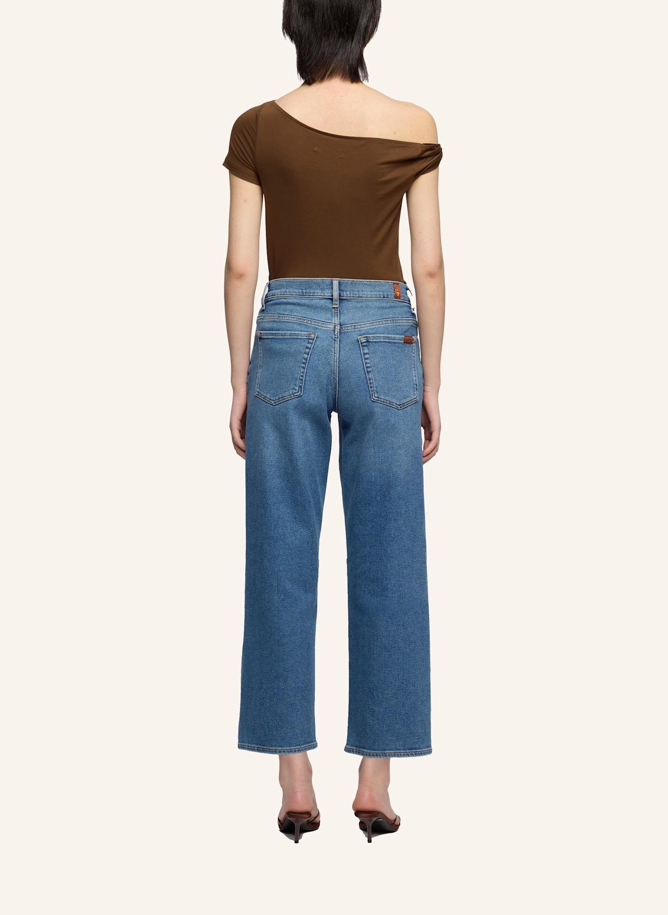 7 for all mankind Jeans Straight Straight Fit: BLAU