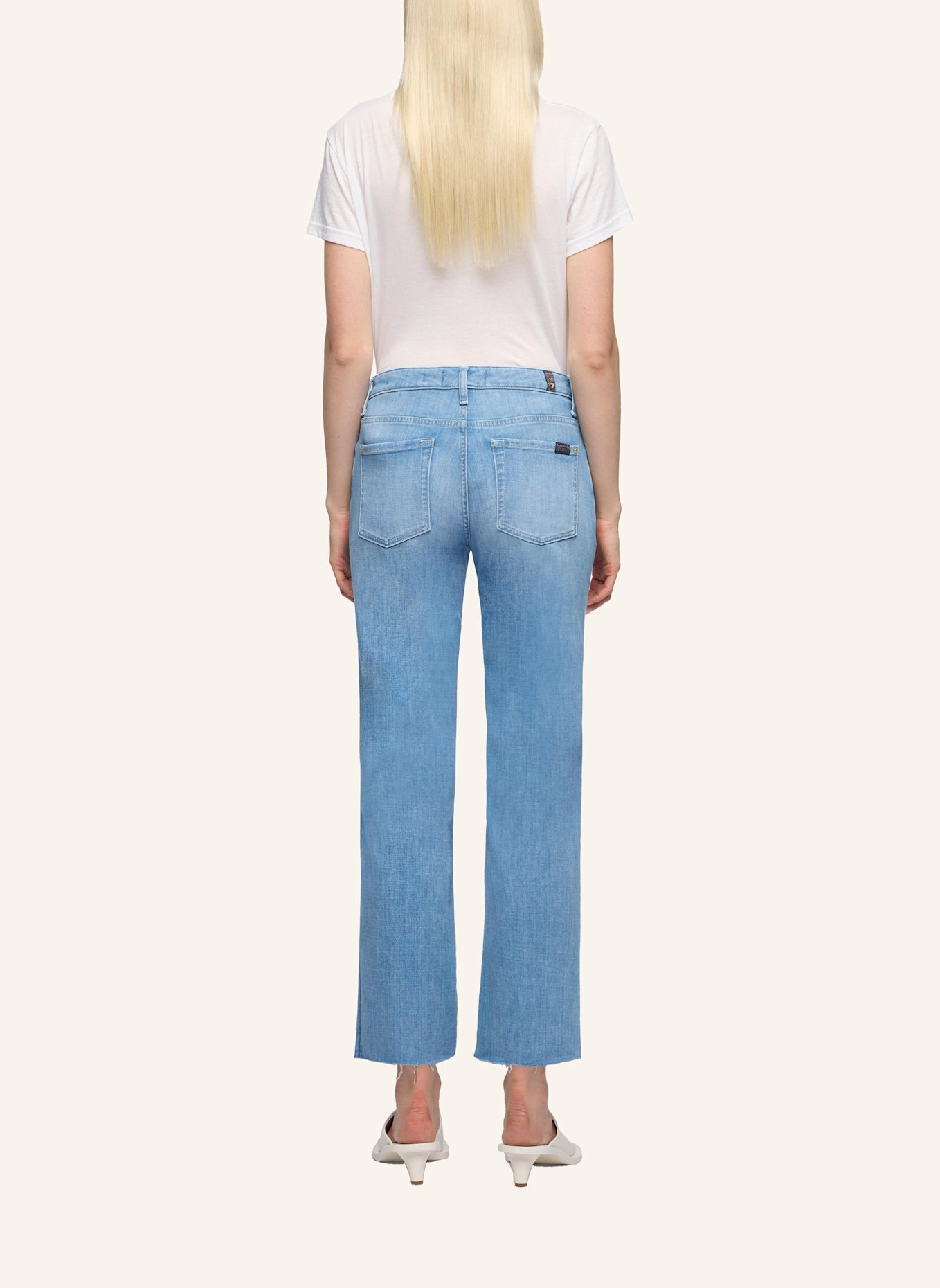 7 for all mankind Jeans Straight Straight Fit: BLAU