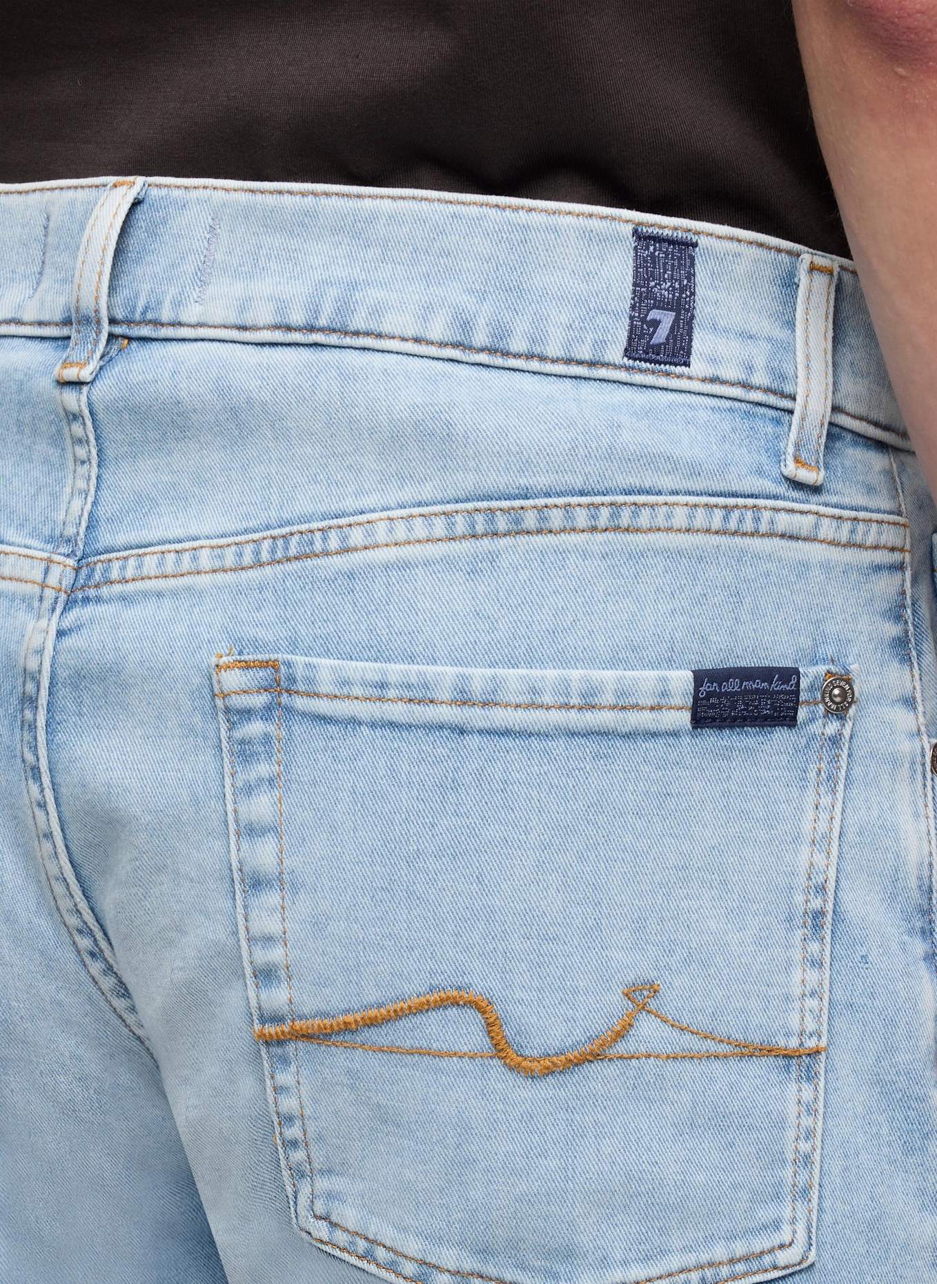 7 for all mankind Jeans Straight Straight Fit: BLAU