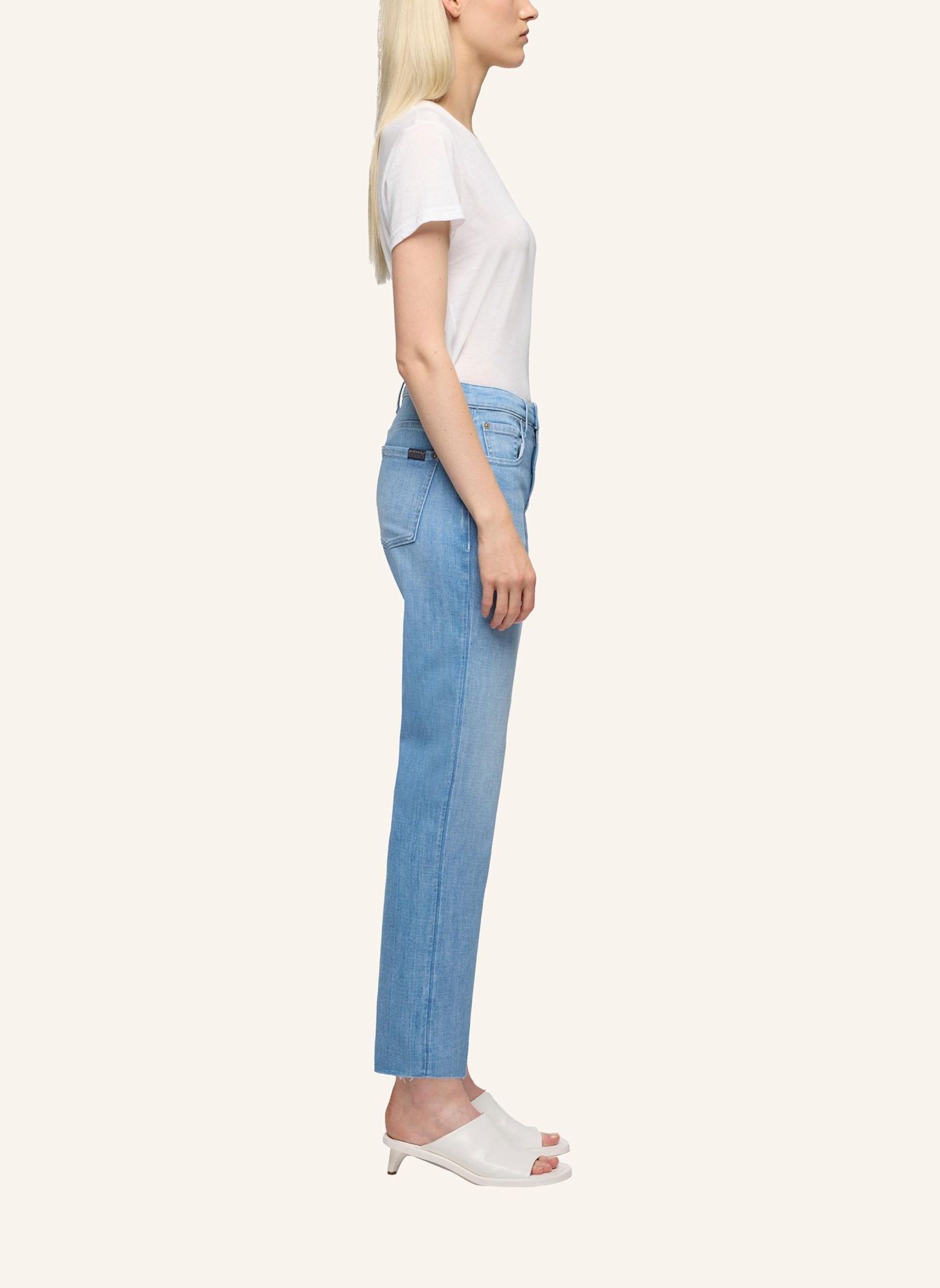 7 for all mankind Jeans Straight Straight Fit: BLAU