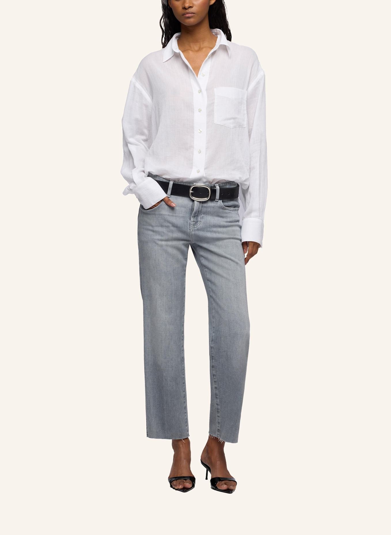 7 for all mankind Jeans Straight Straight Fit: GRAU