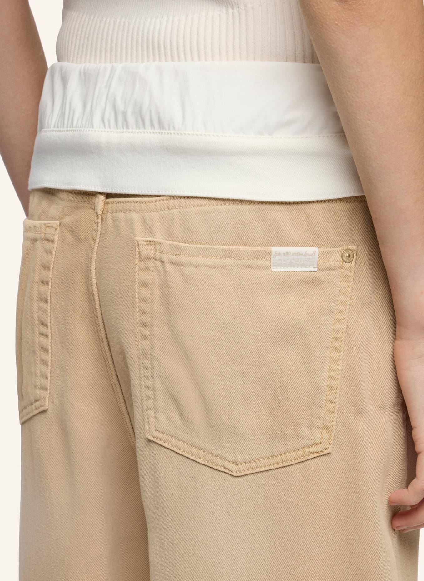 7 for all mankind Jeans Baggy Baggy Fit: BEIGE