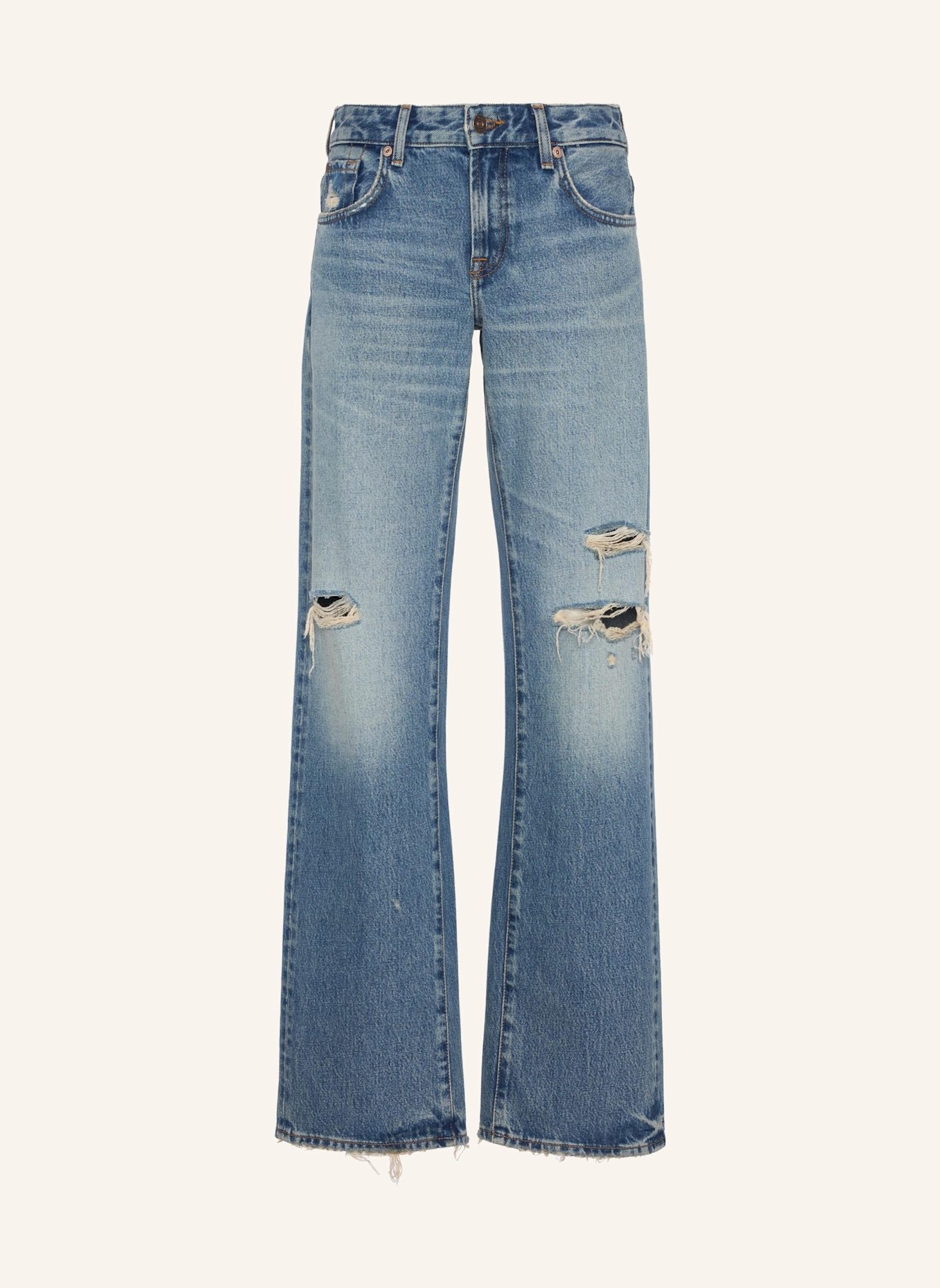 7 for all mankind Jeans Straight Straight Fit: BLAU