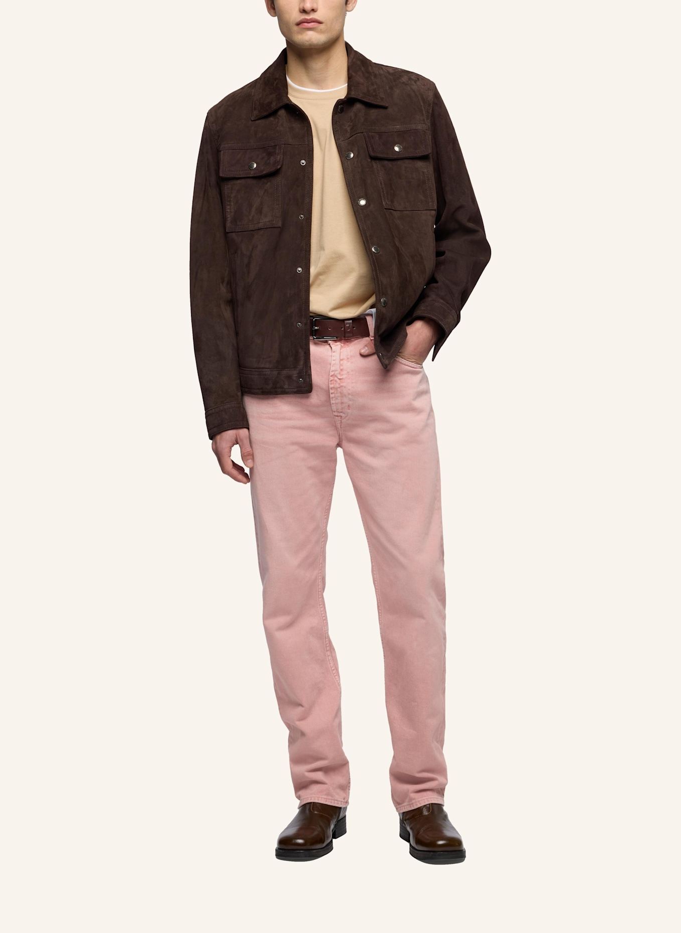 7 for all mankind Jeans Straight Straight Fit: PINK