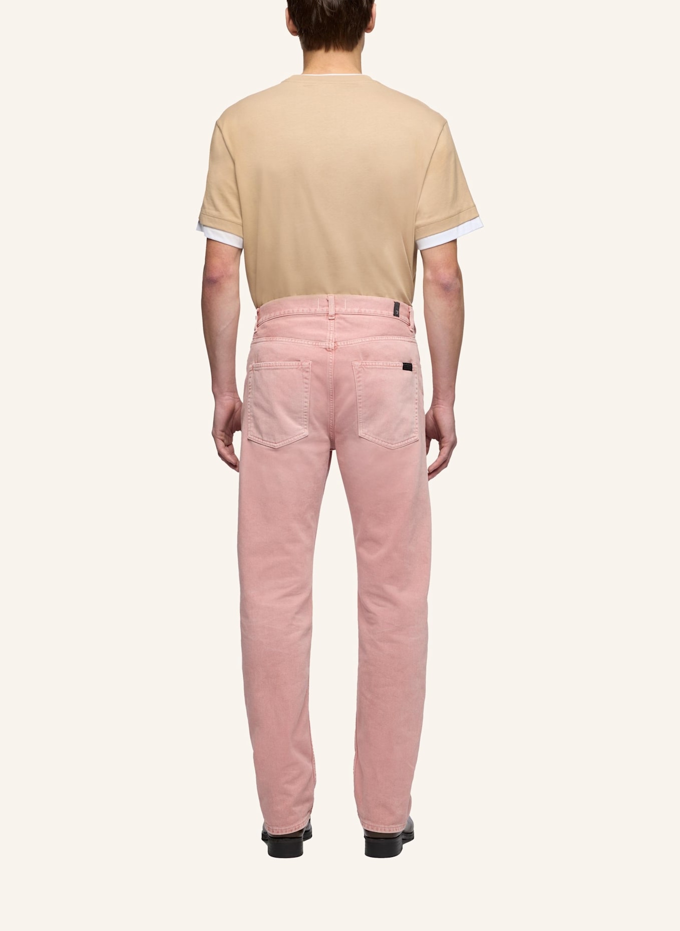 7 for all mankind Jeans Straight Straight Fit: PINK