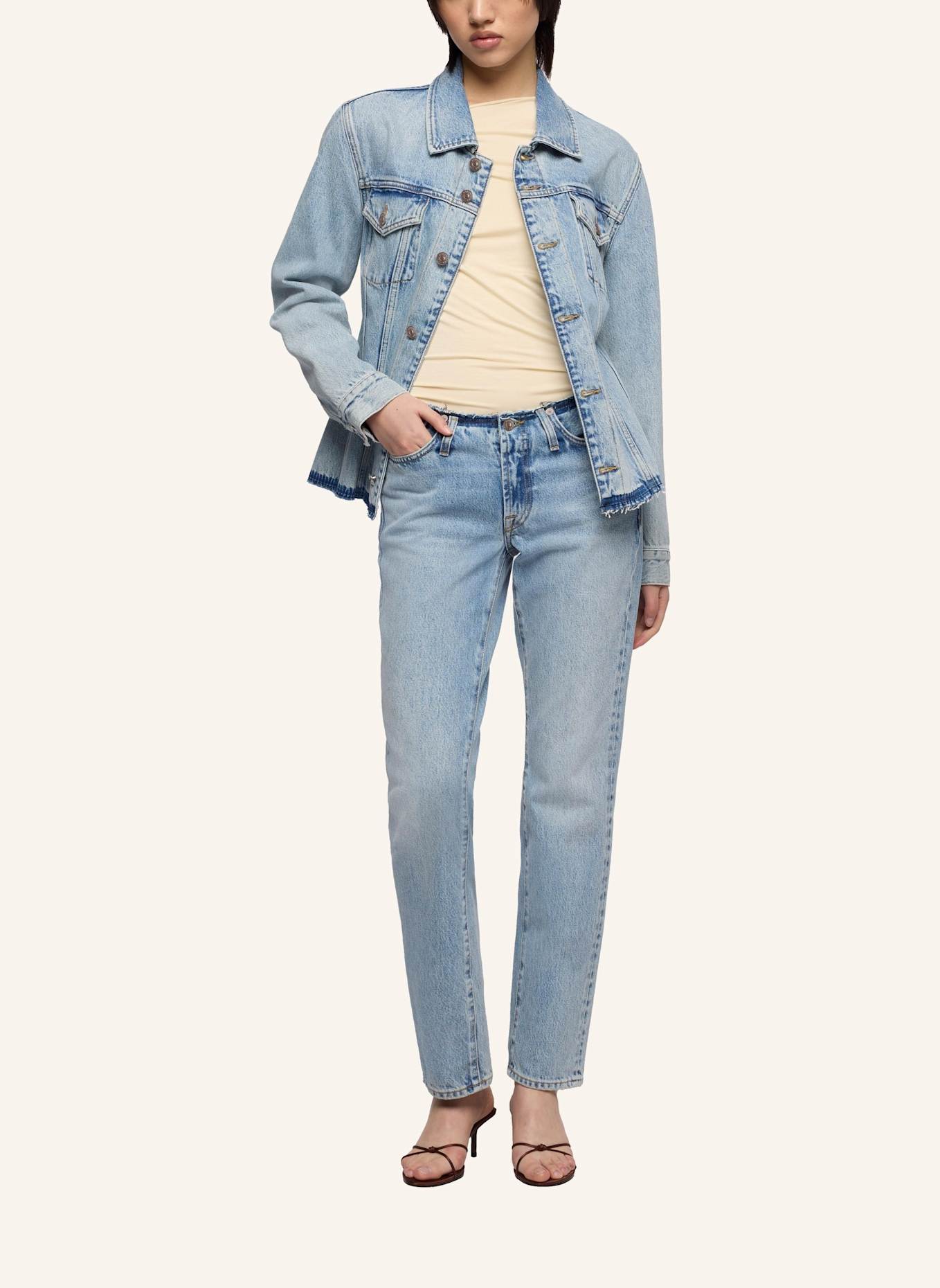 7 for all mankind Jeans Slim Slim Fit: BLAU