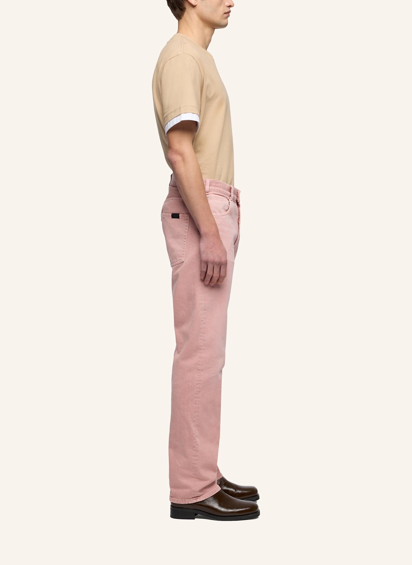7 for all mankind Jeans Straight Straight Fit: PINK