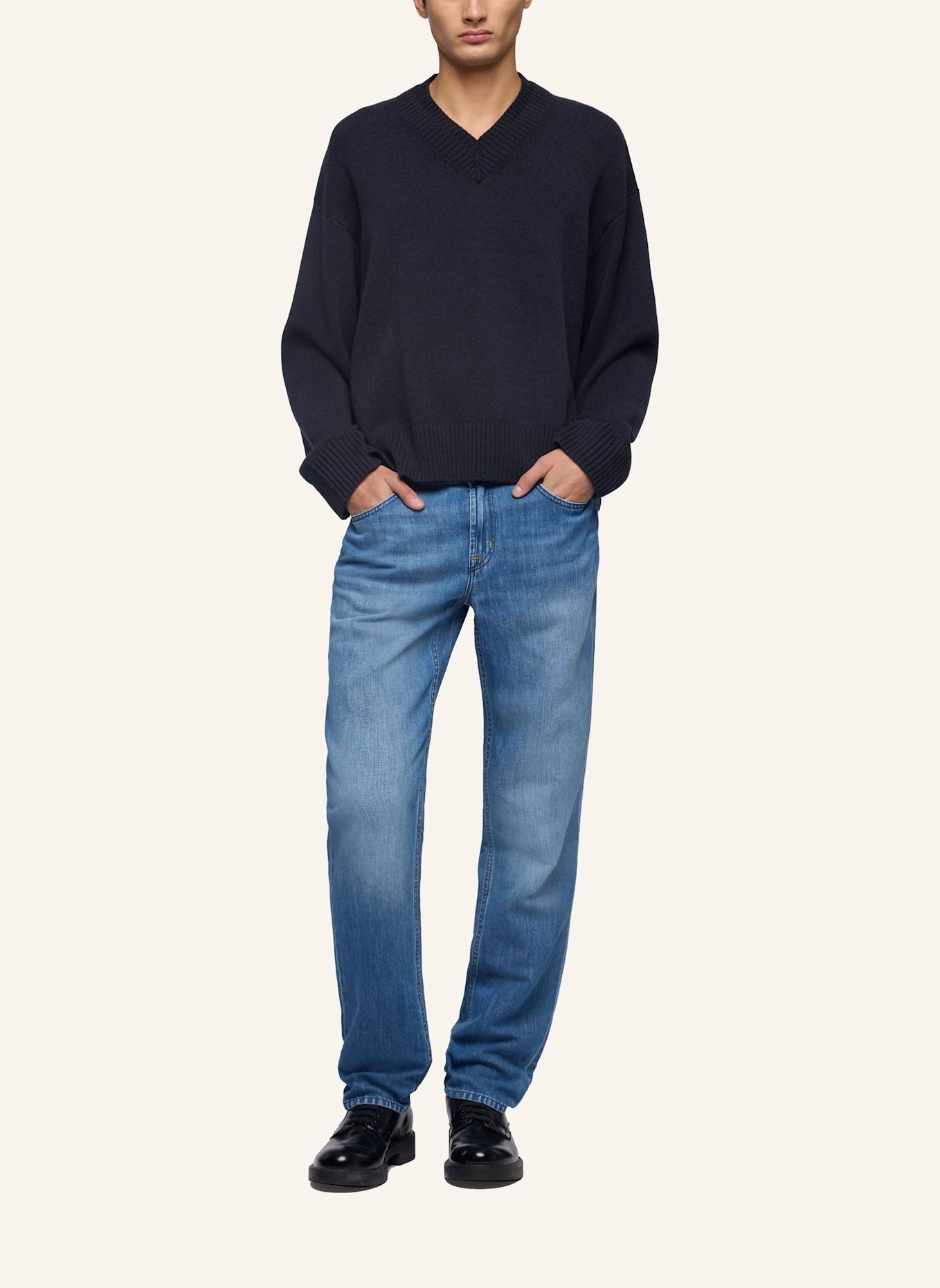 7 for all mankind Jeans Straight Straight Fit: BLAU