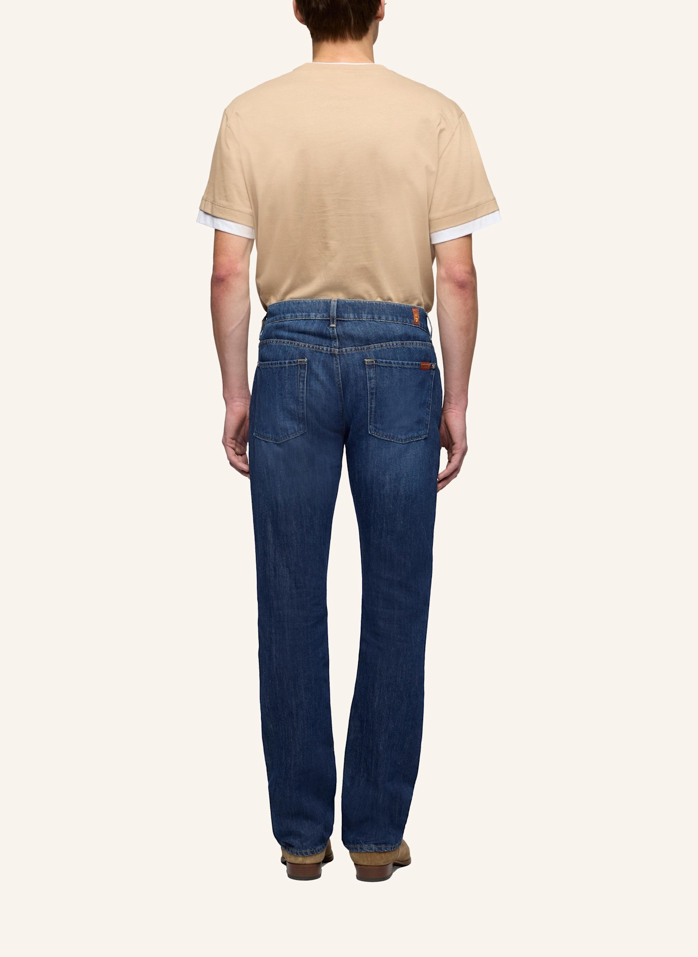 7 for all mankind Jeans Straight Straight Fit: BLAU