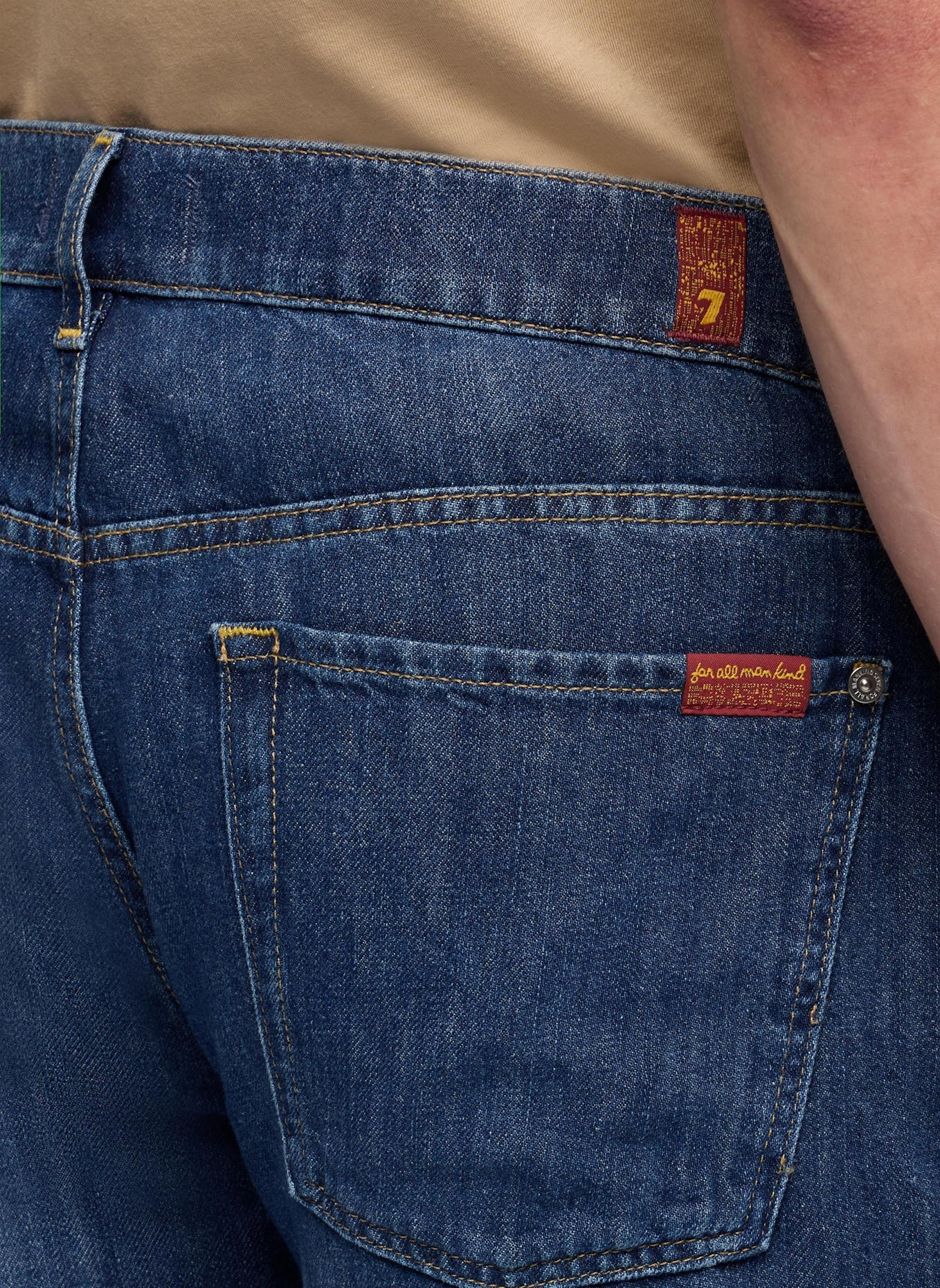 7 for all mankind Jeans Straight Straight Fit: BLAU