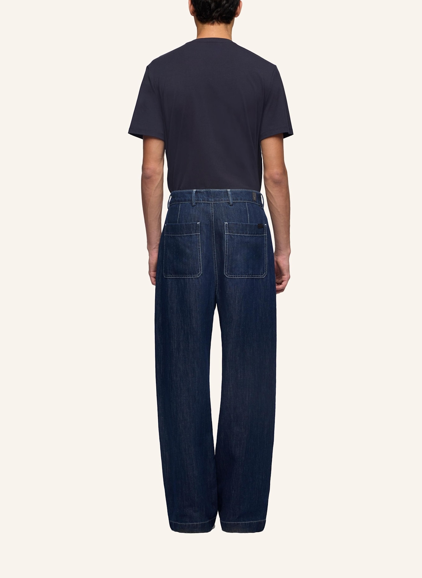 7 for all mankind Jeans Wide Wide Fit: BLAU
