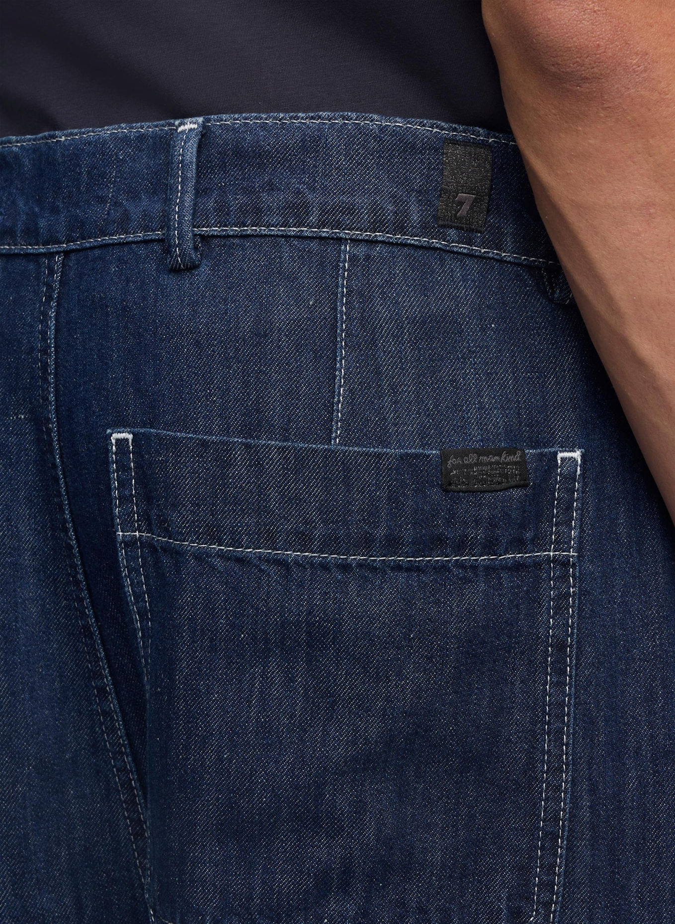 7 for all mankind Jeans Wide Wide Fit: BLAU