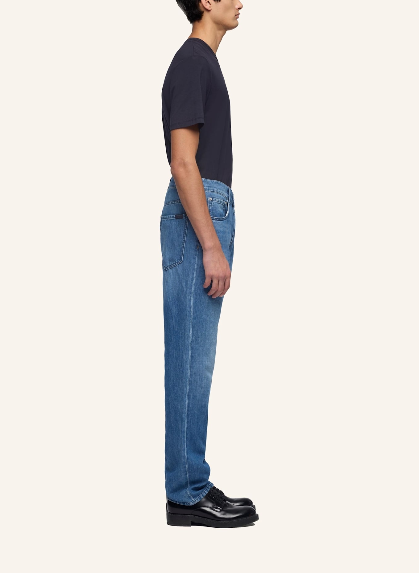 7 for all mankind Jeans Straight Straight Fit: BLAU